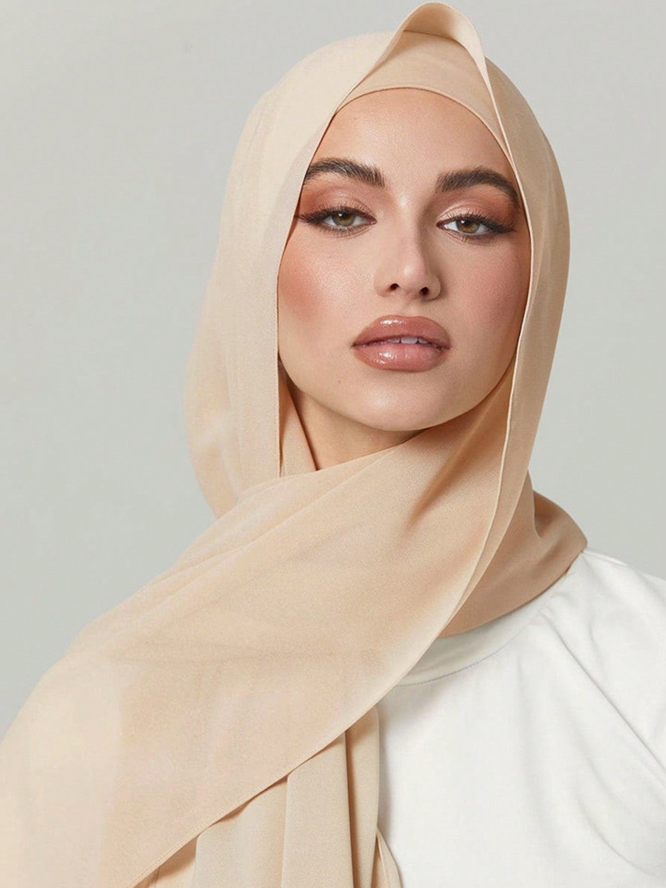 2PCS Women Turban Scarf Set
