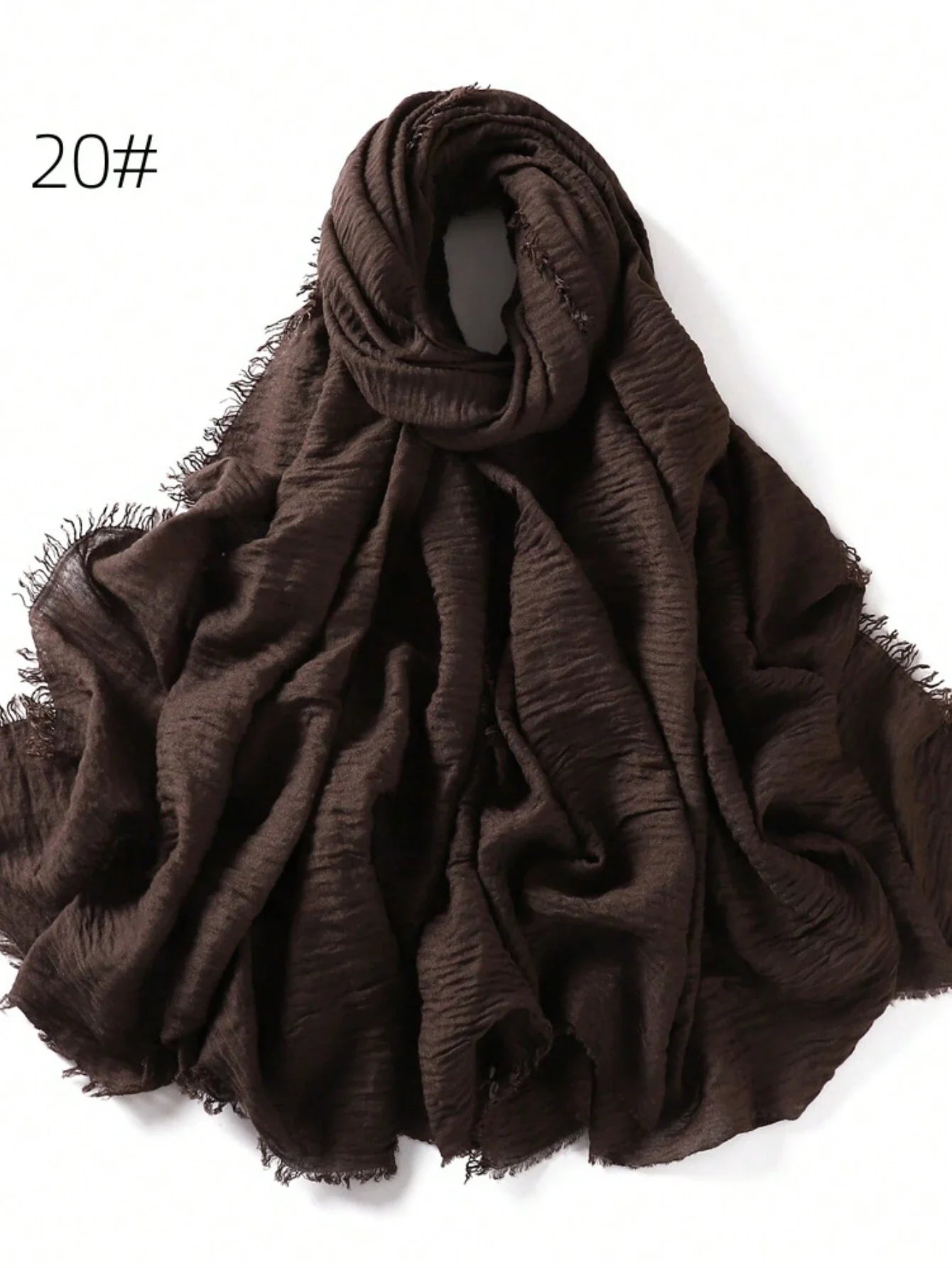 Women’s Crinkle Hijab Scarf