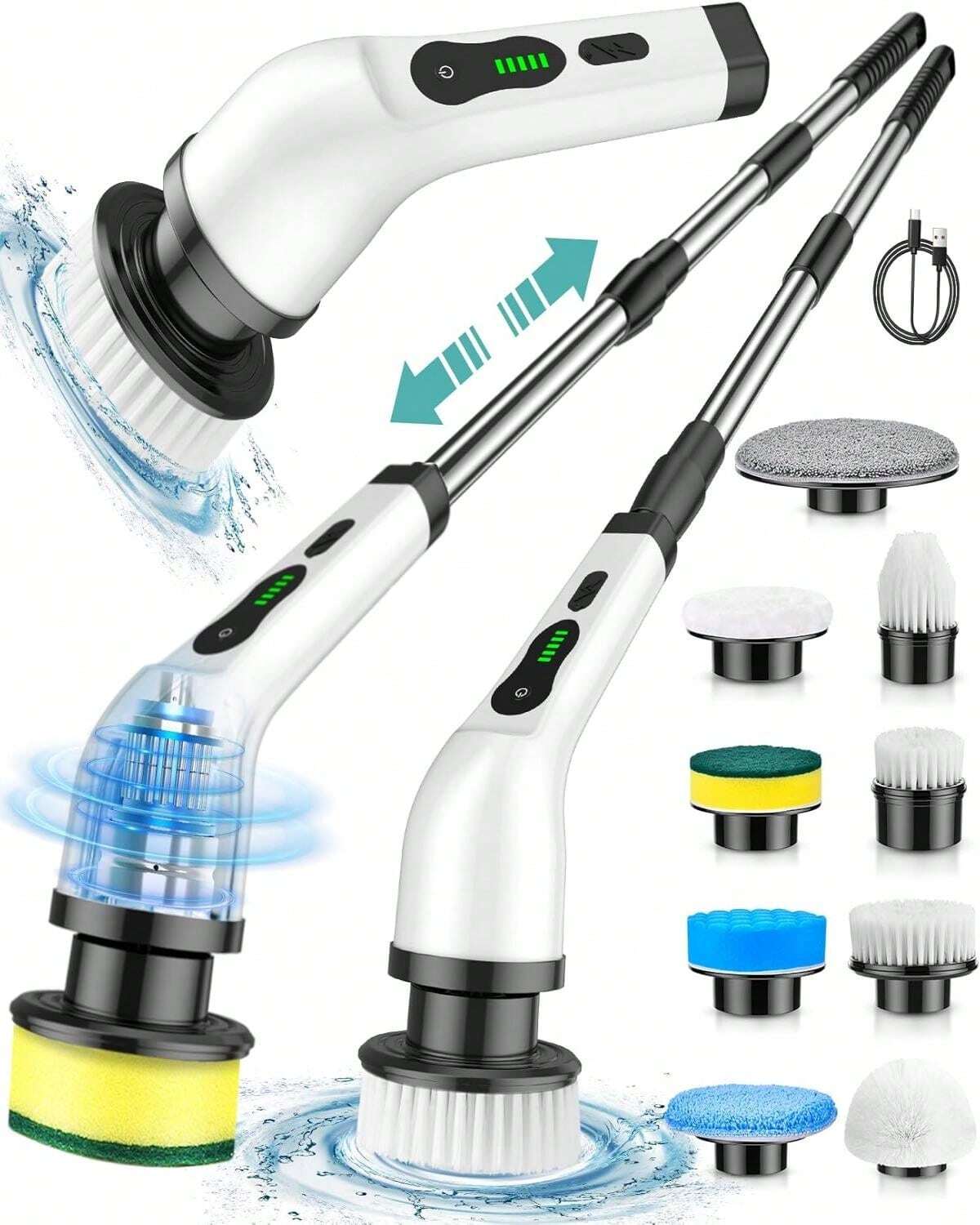 Cordless Electric Spin Scrubber
