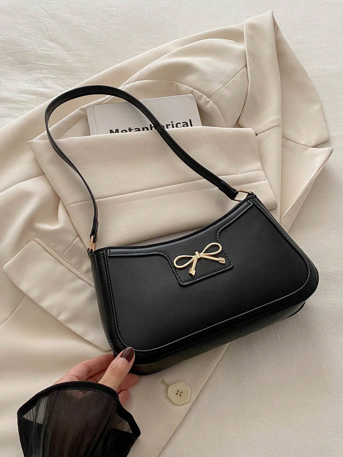 Women’s Elegant Crescent Shoulder Bag