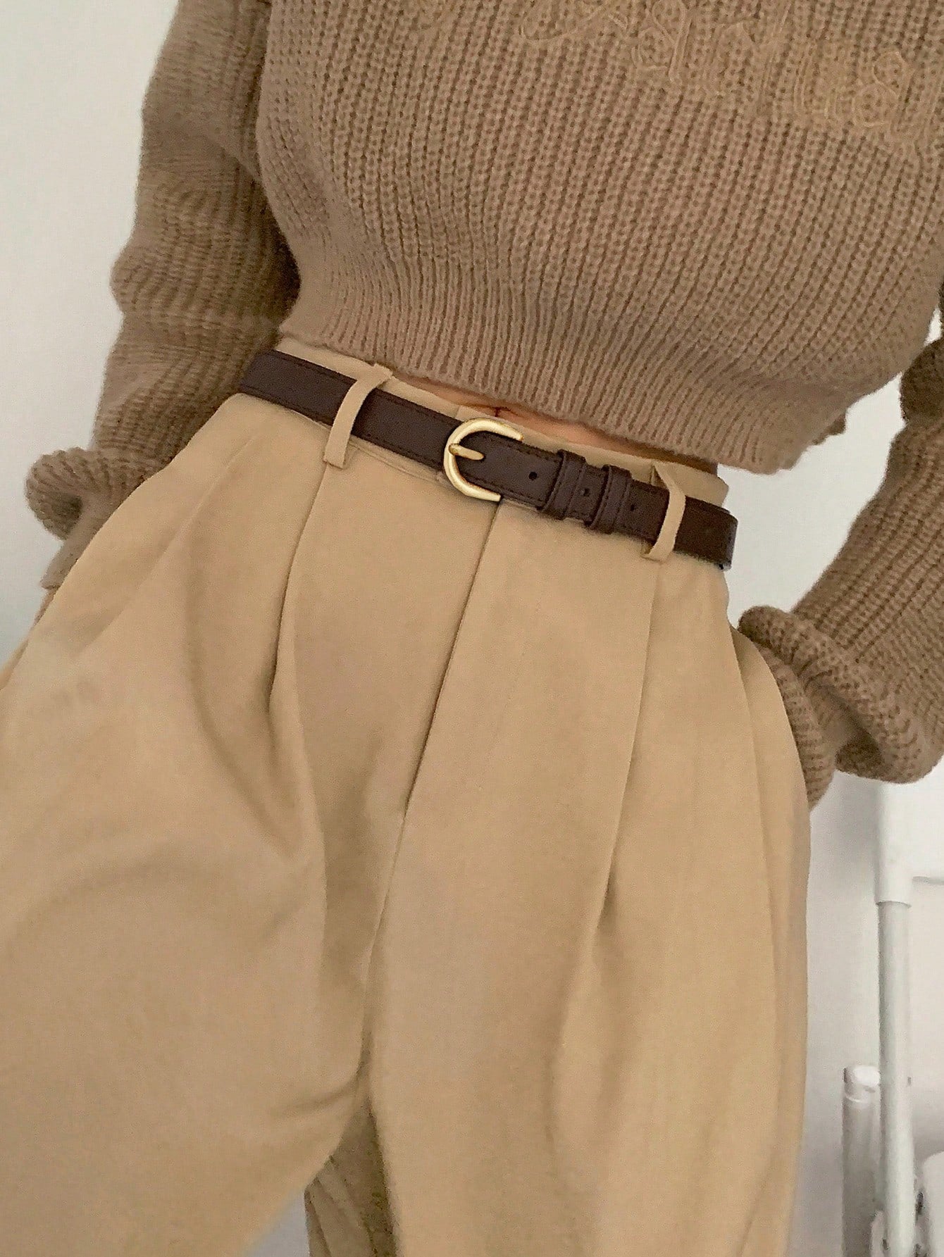 DAZY Minimalist Solid Belt