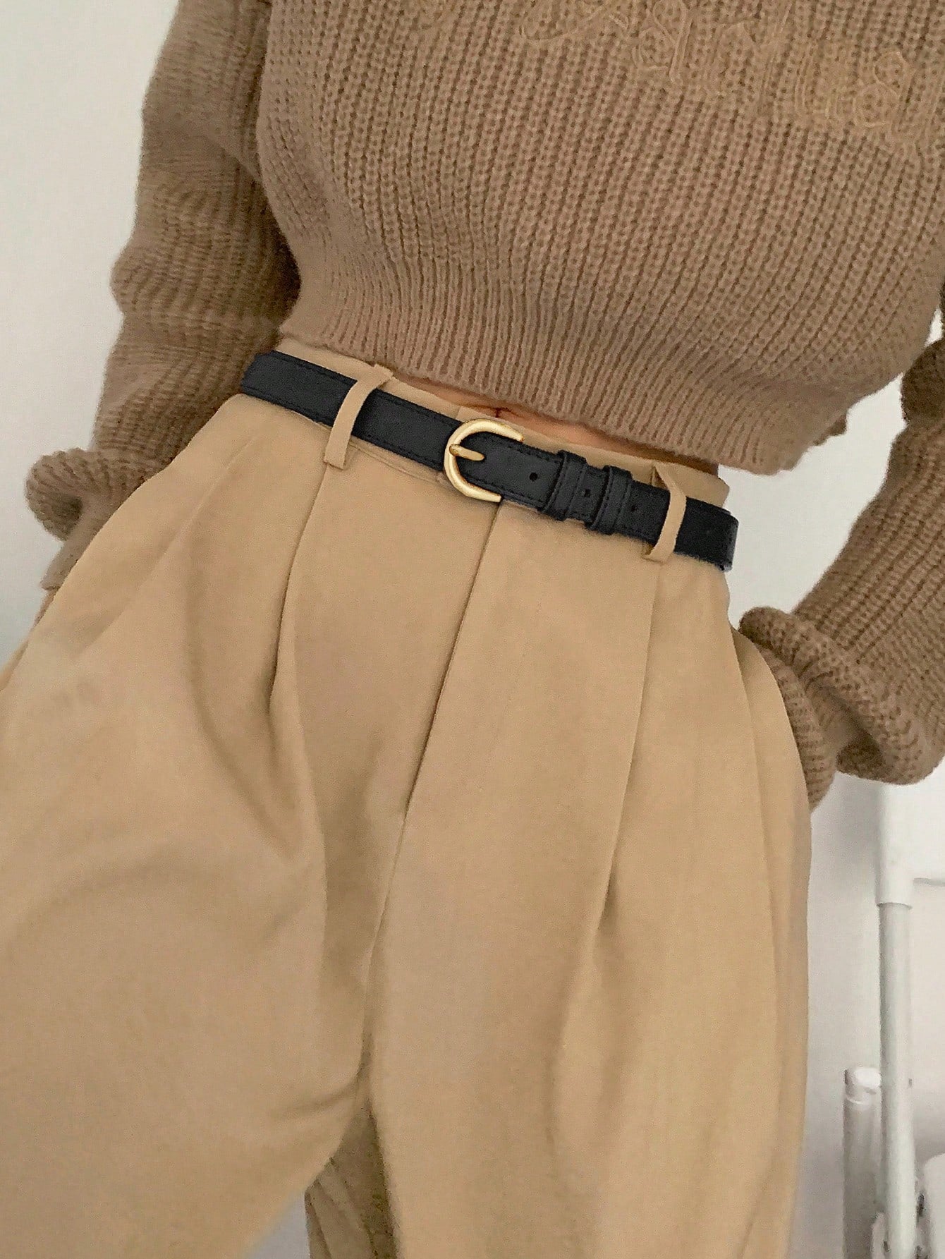 DAZY Letter Buckle Belt