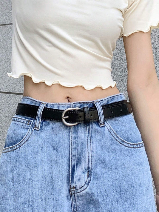 DAZY Letter Buckle Belt
