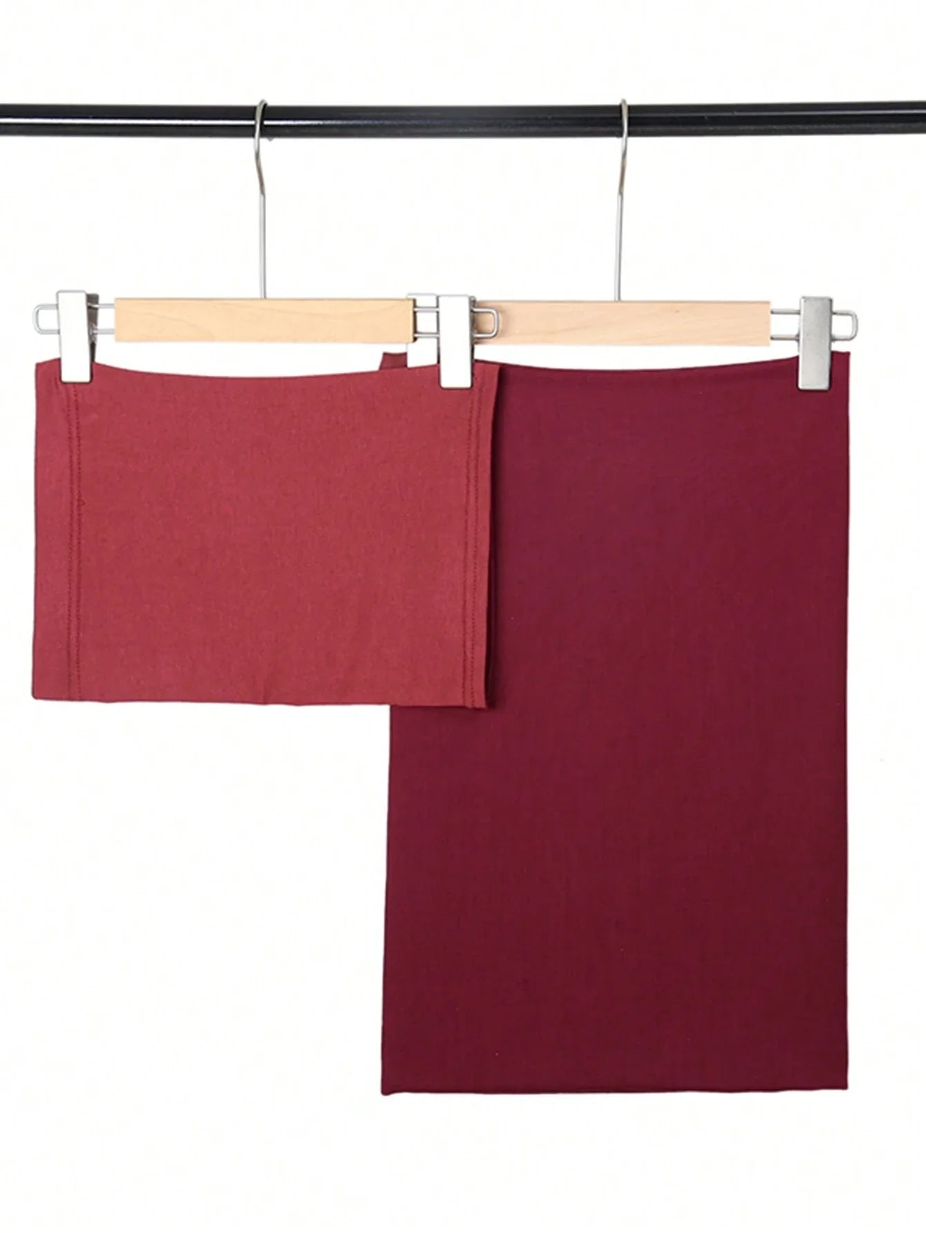 2PCS Viscose Hijab Scarf Set