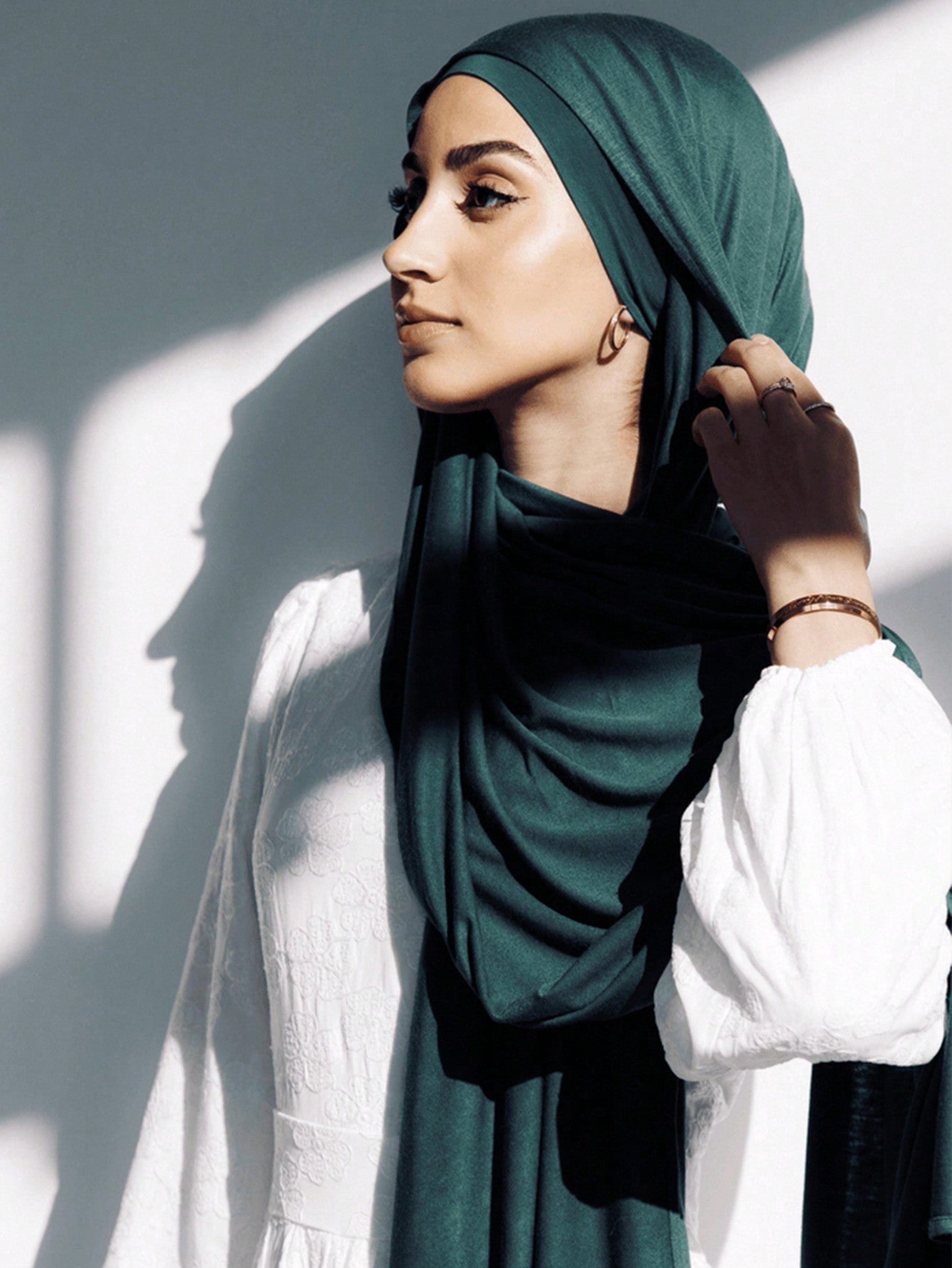 2PCS Jersey Hijab Underscarf Set