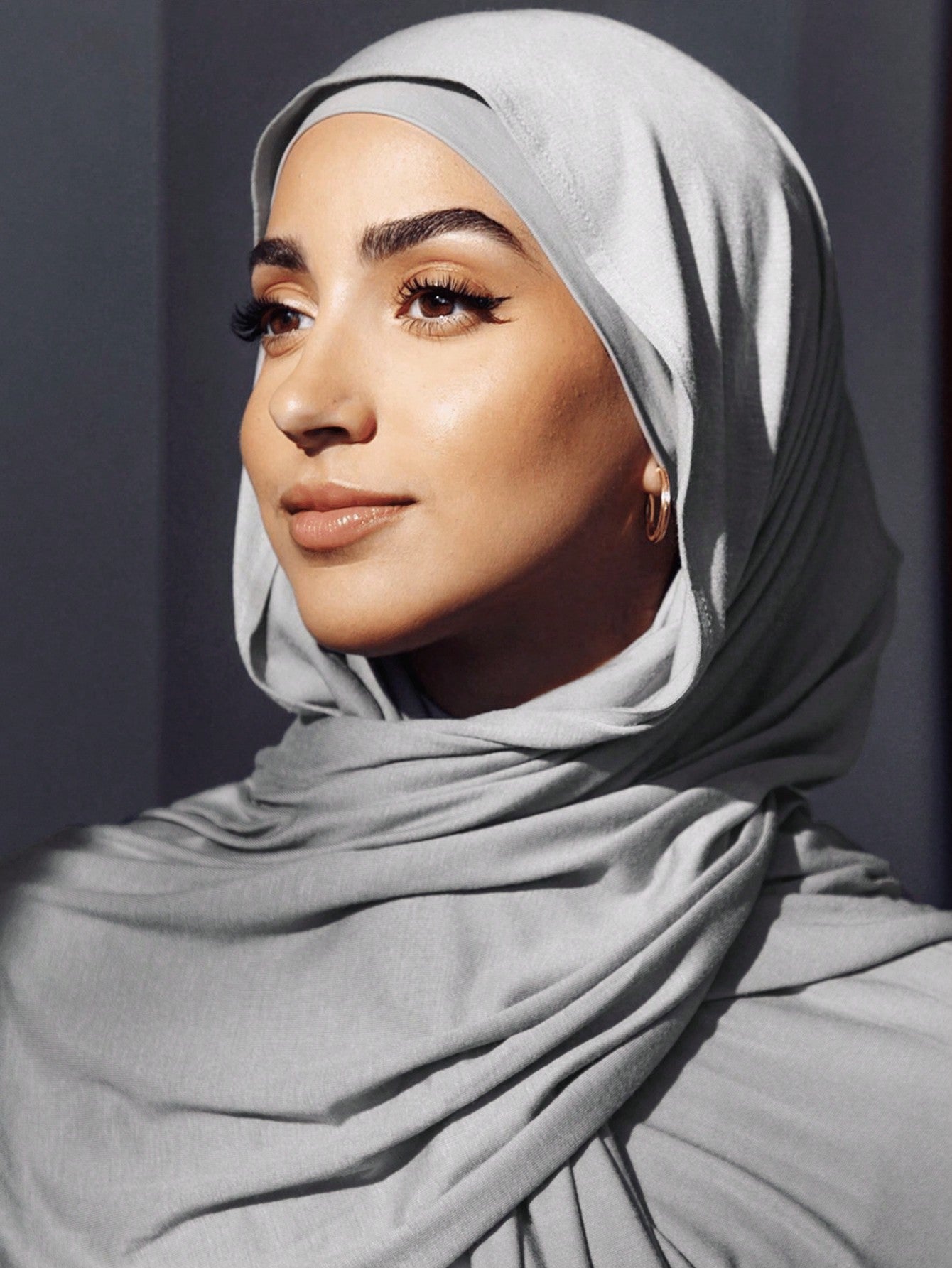 2PCS Jersey Hijab Undercap Set