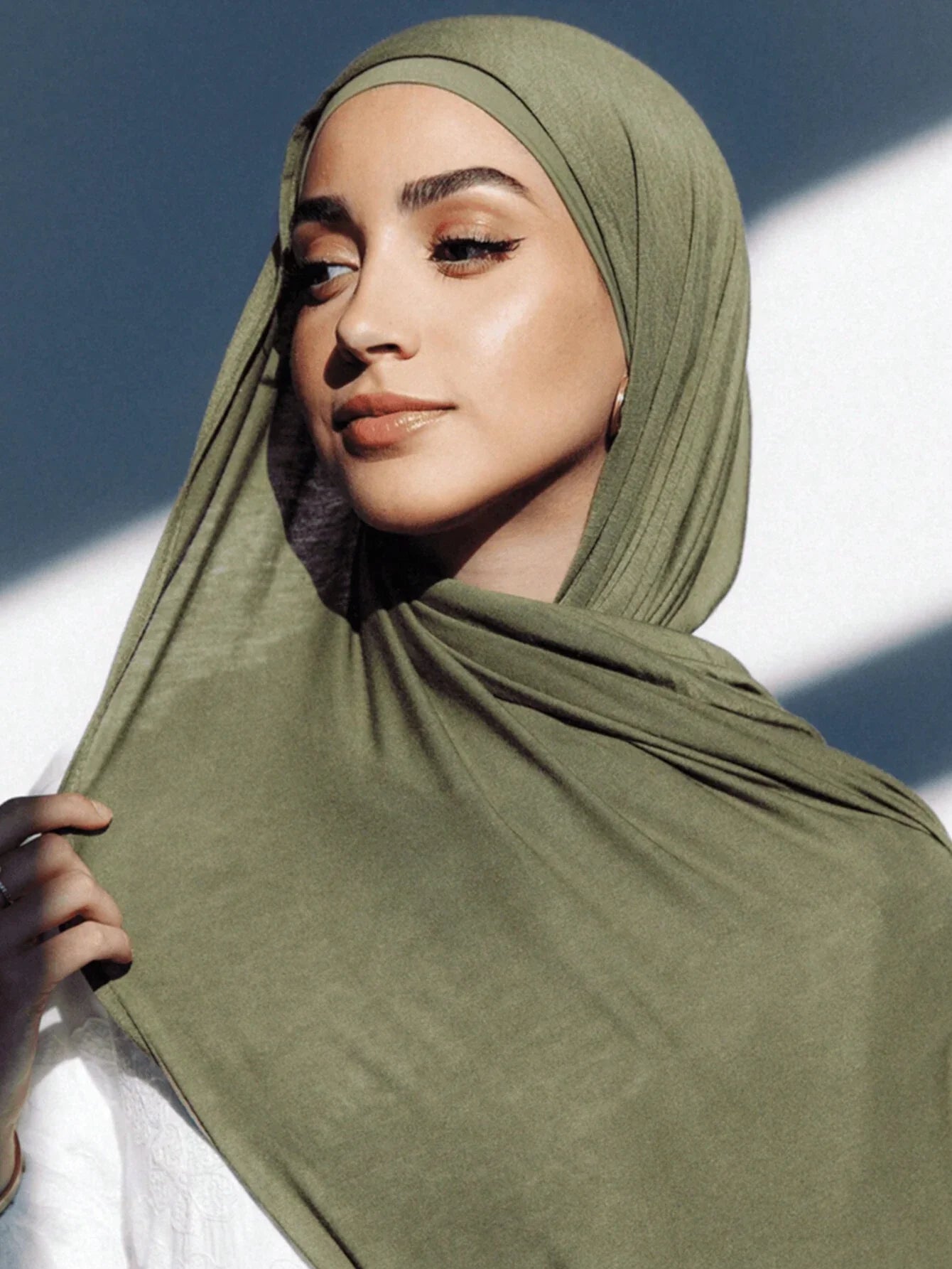 2PCS Jersey Hijab Underscarf Set