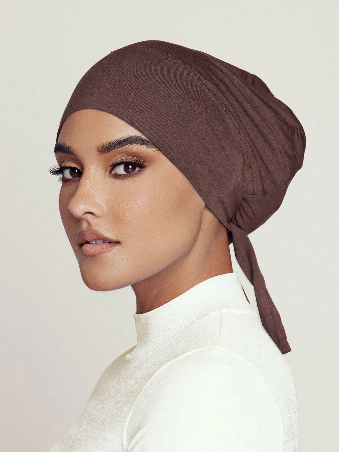Solid Color Arabic Shawl Scarf