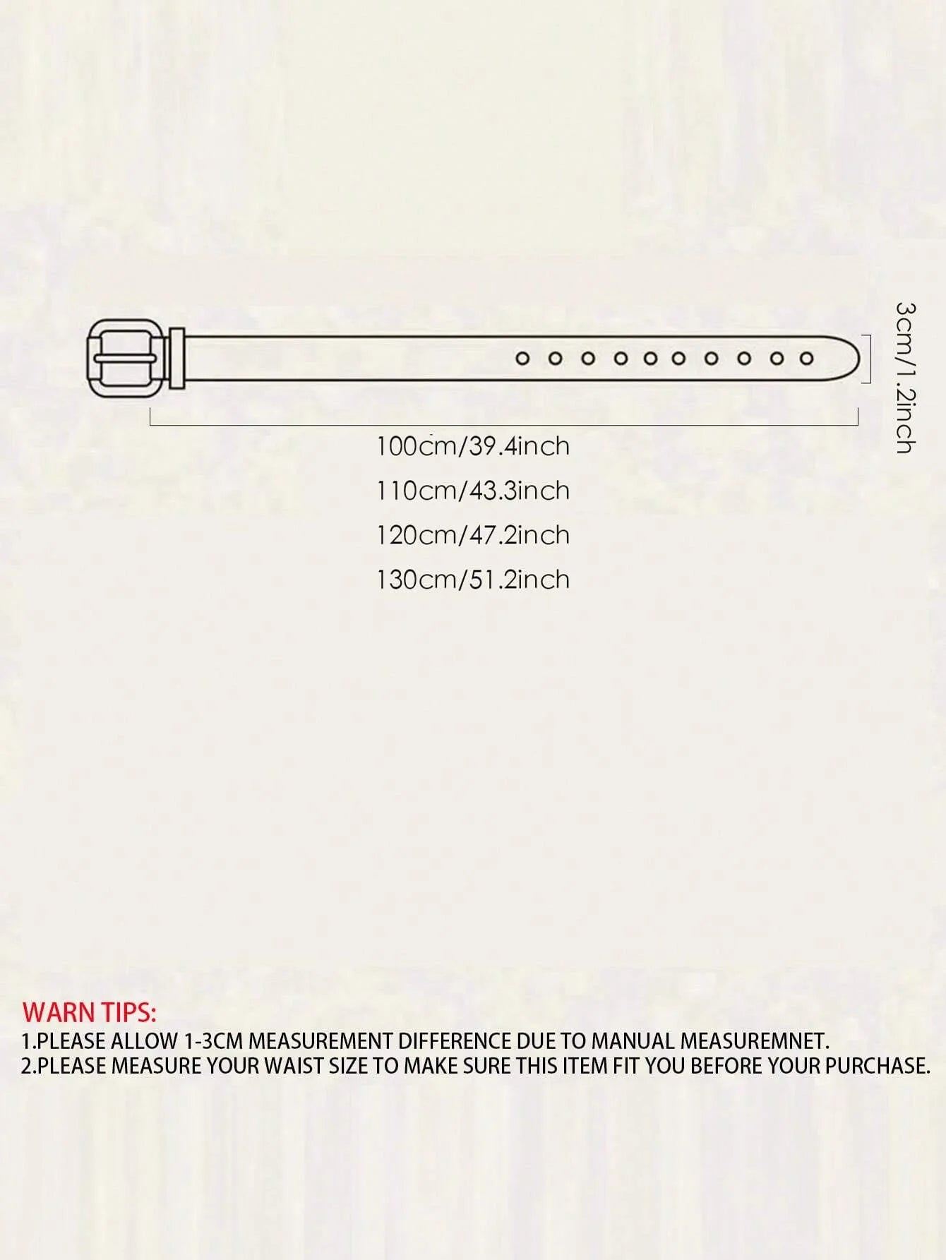 Retro Adjustable Classic Belt