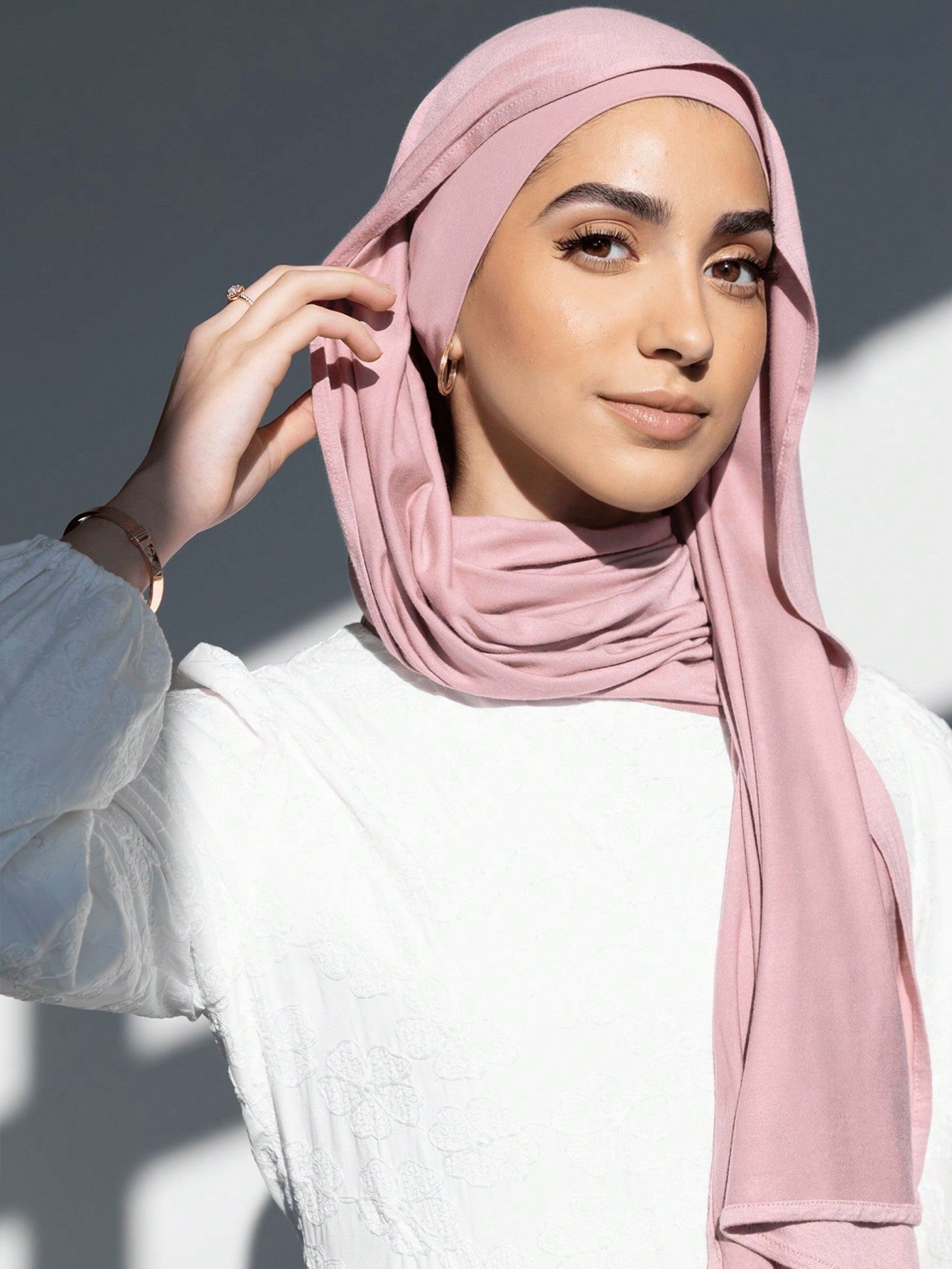 2PCS Jersey Hijab Underscarf Set