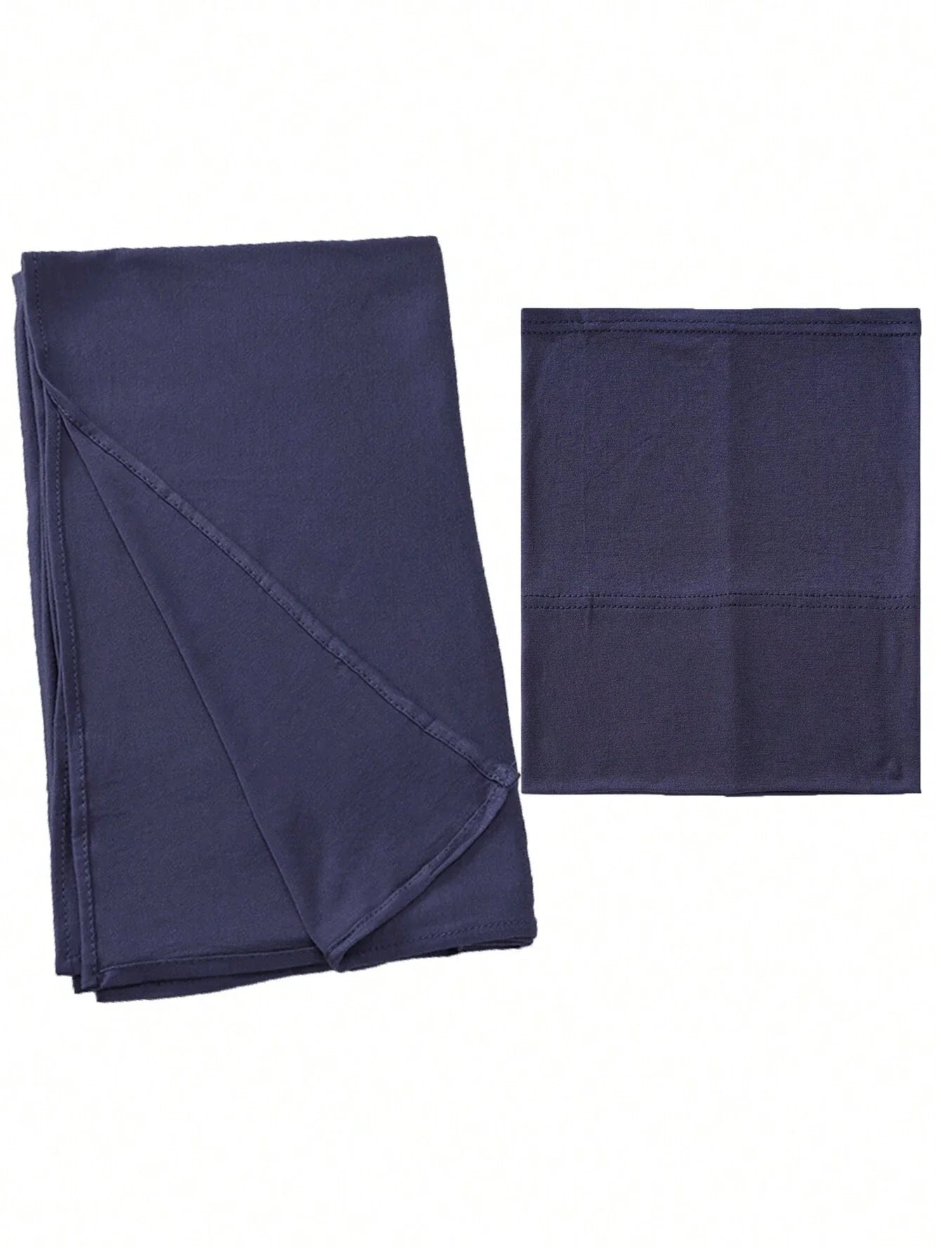 2PCS Jersey Hijab Undercap Set