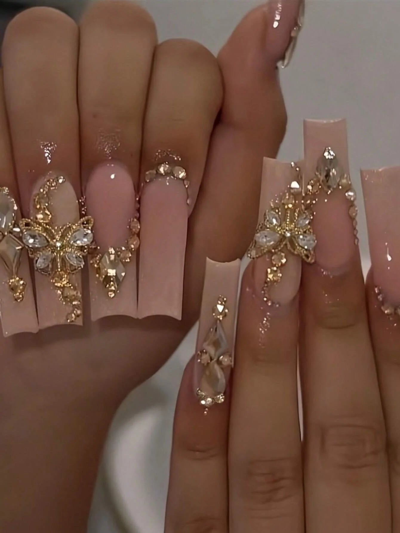 24pcs Luxury 3D Nail Stickers