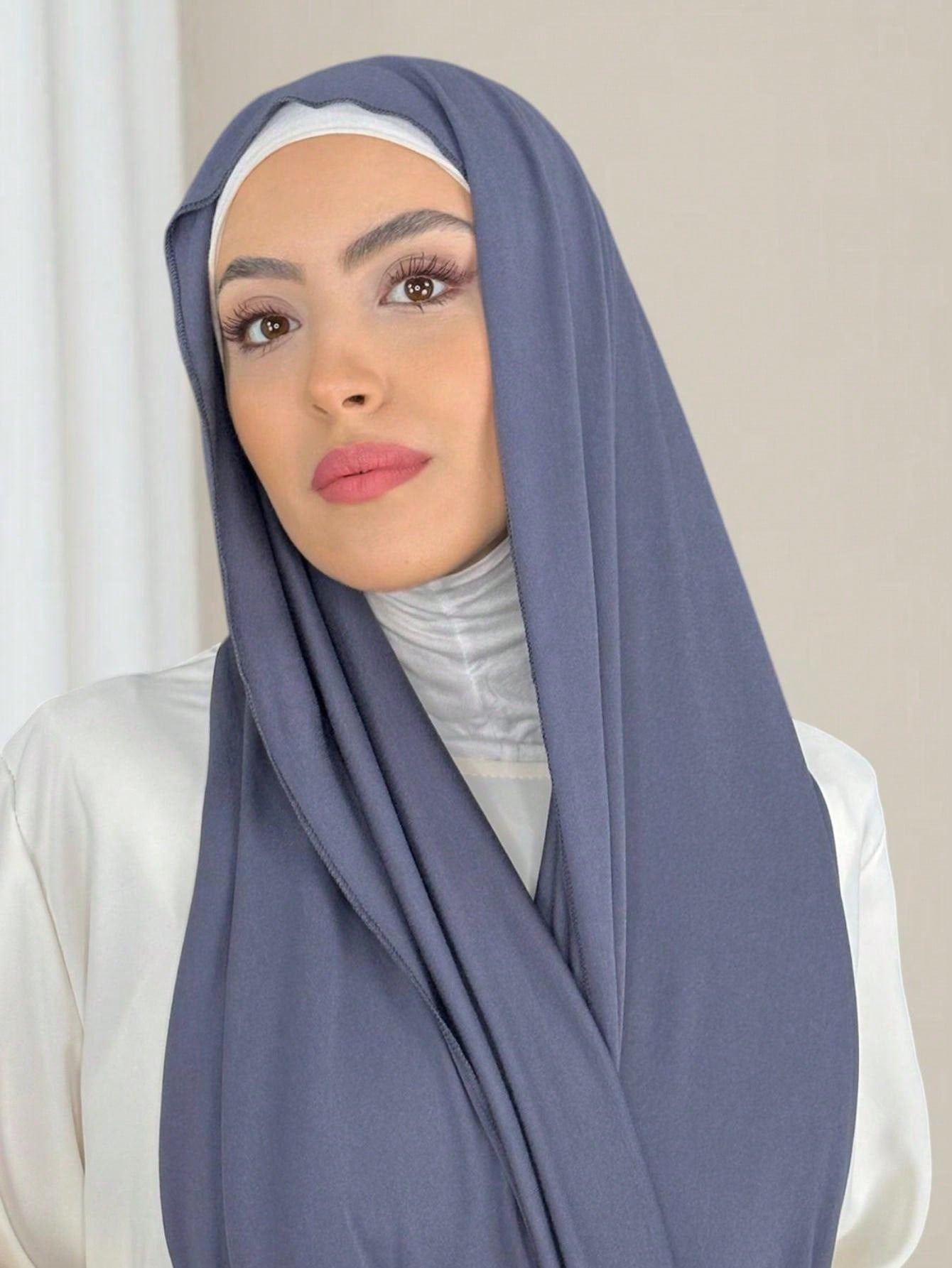 Soft Solid Color Jersey Hijab