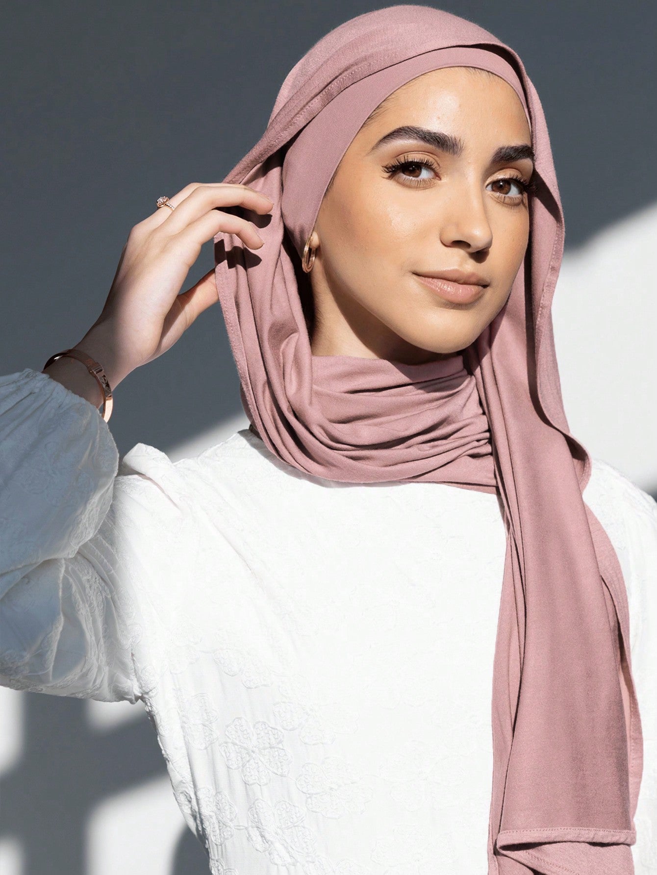 2PCS Jersey Hijab Underscarf Set