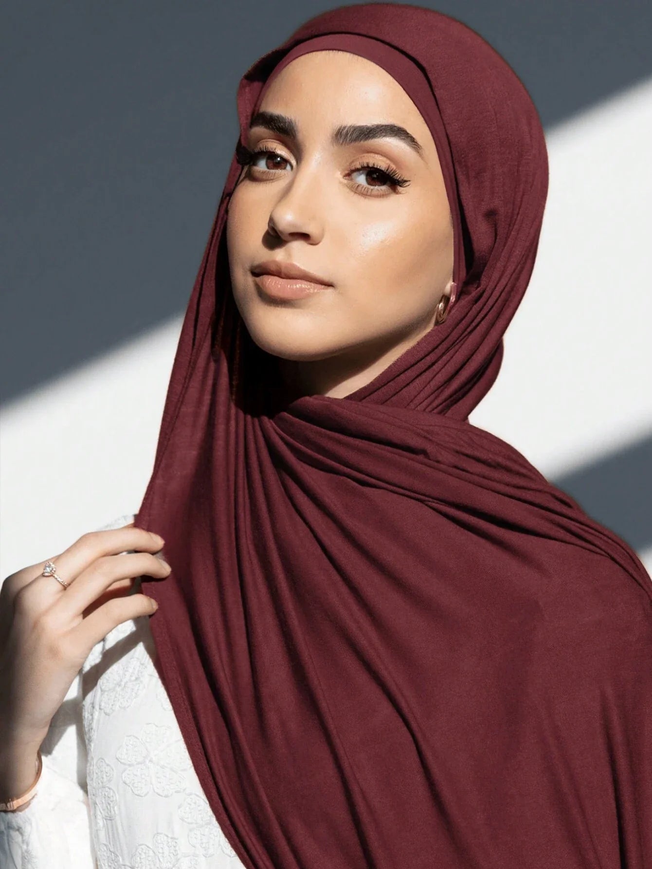 2PCS Jersey Hijab Underscarf Set