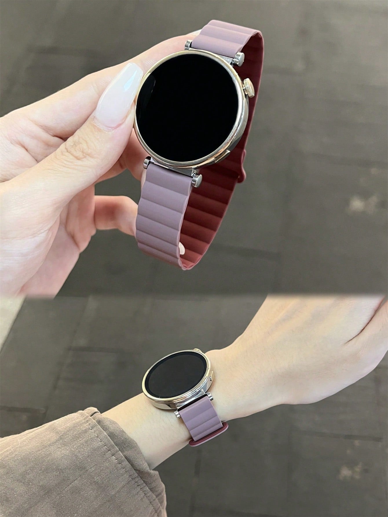 Silicone Magnetic Watch Band