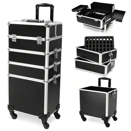 Rolling Large Makeup Train Case