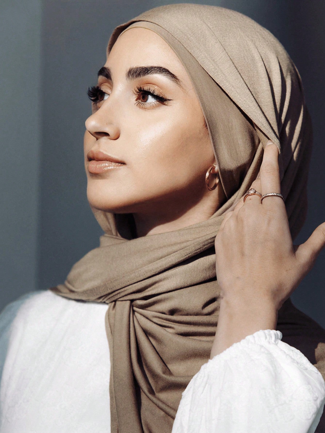 2PCS Jersey Hijab Underscarf Set
