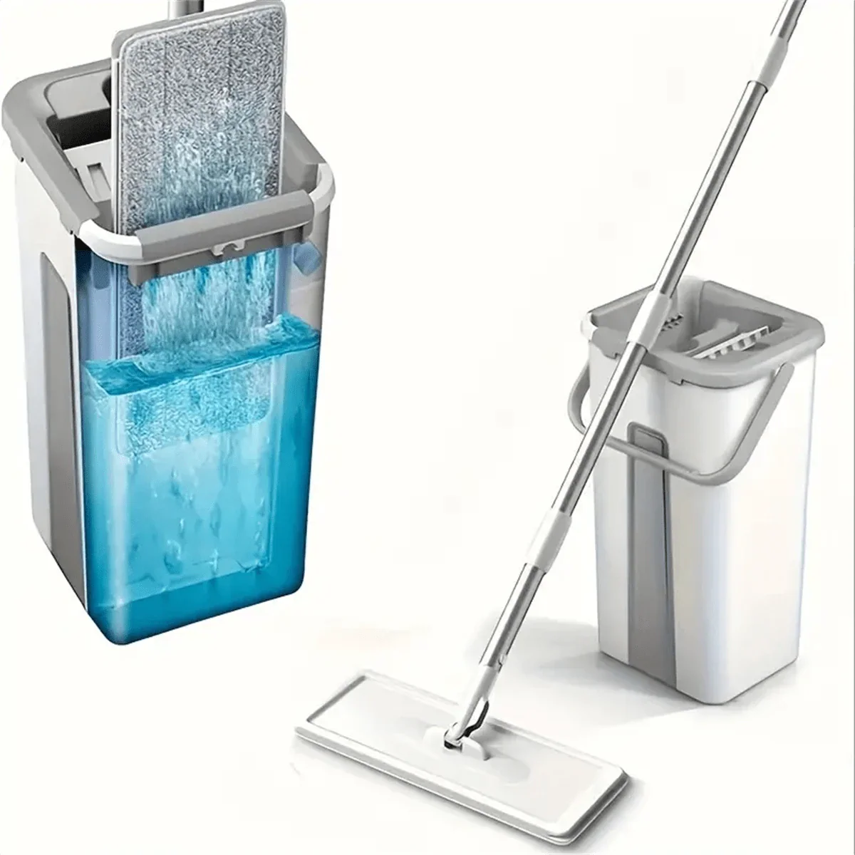 Household Flat Mop Bucket Set