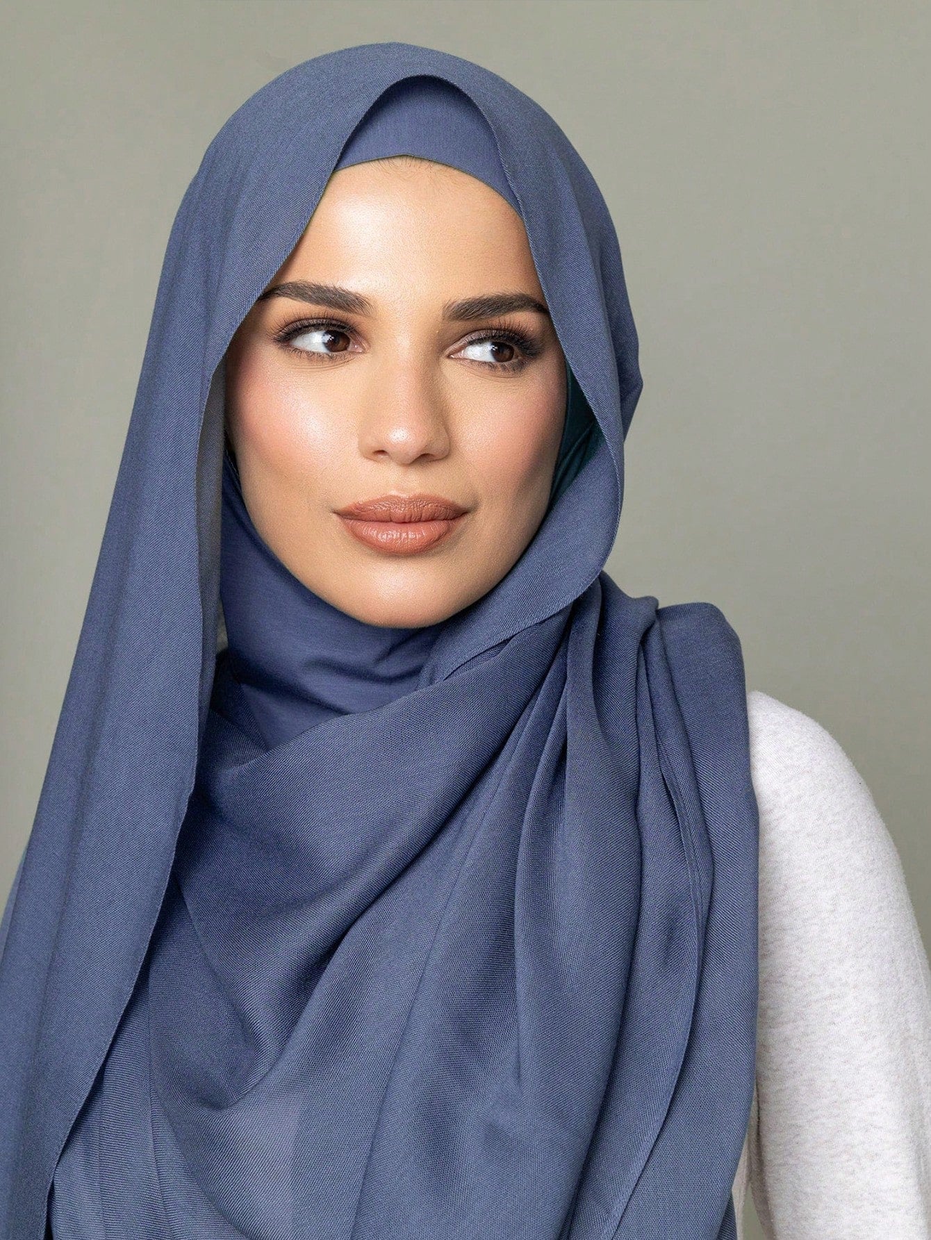 2PCS Jersey Hijab Undercap Set