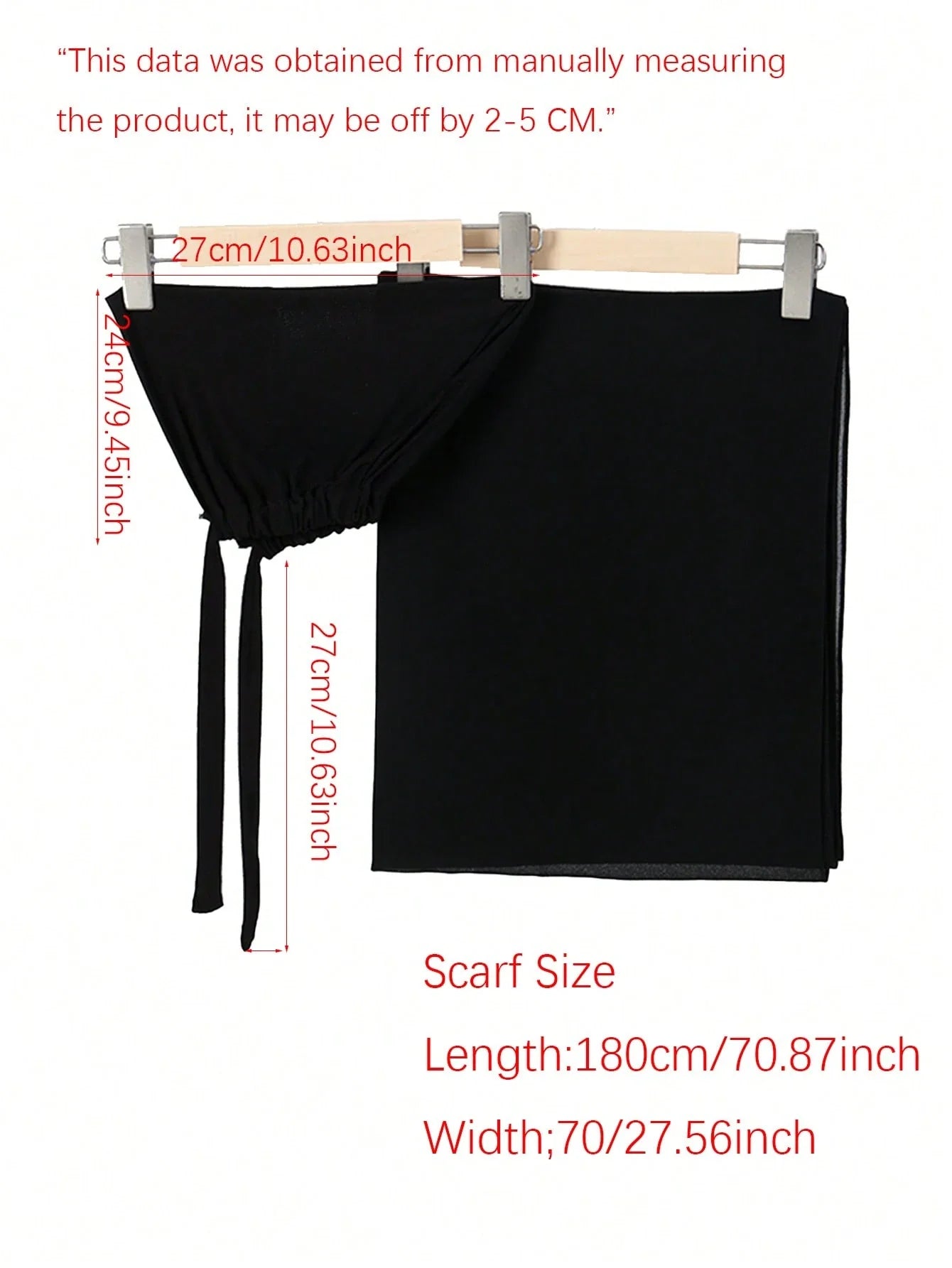 2PCS Women Scarf & Beanie Set