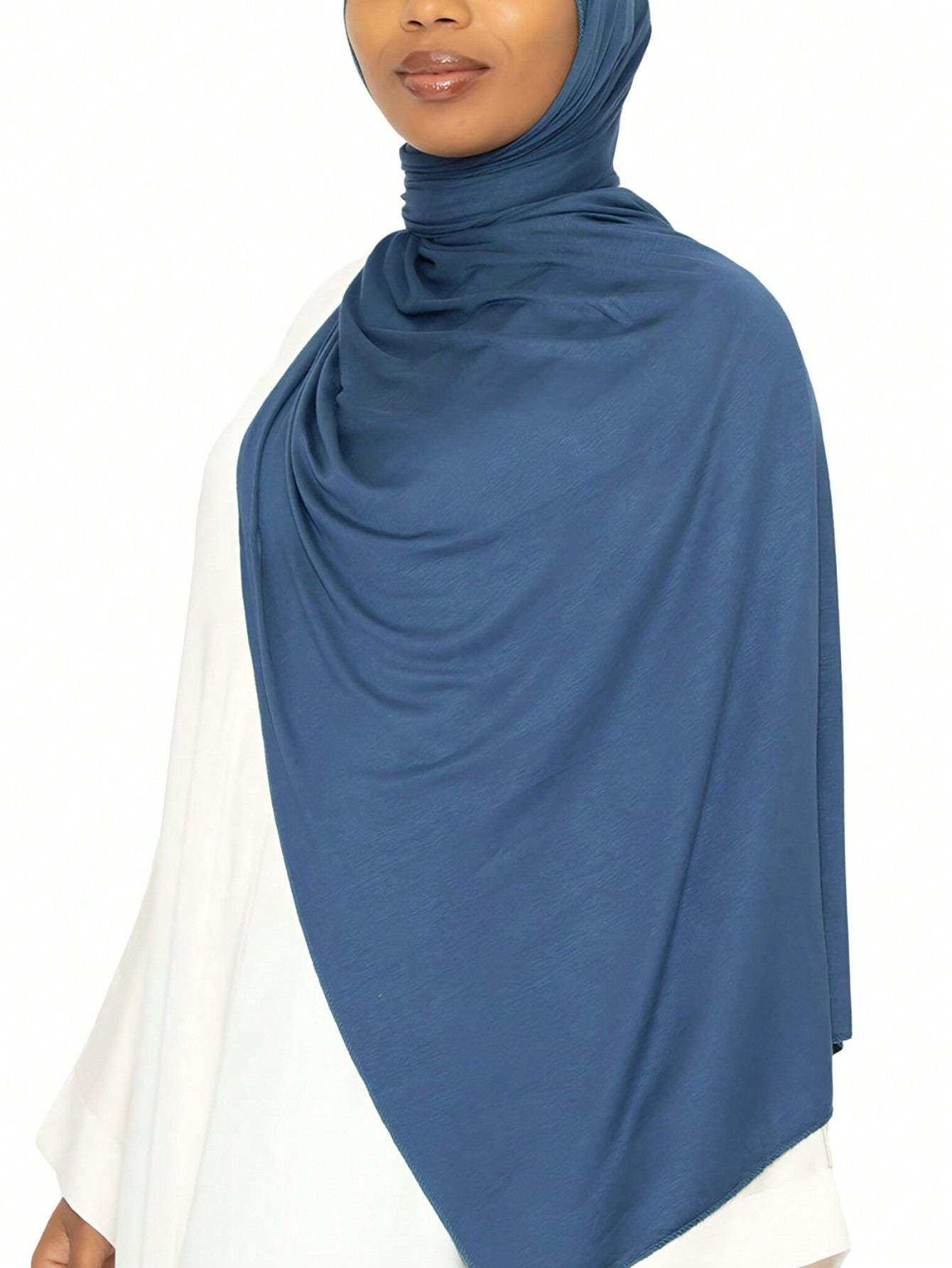 Soft Solid Color Jersey Hijab