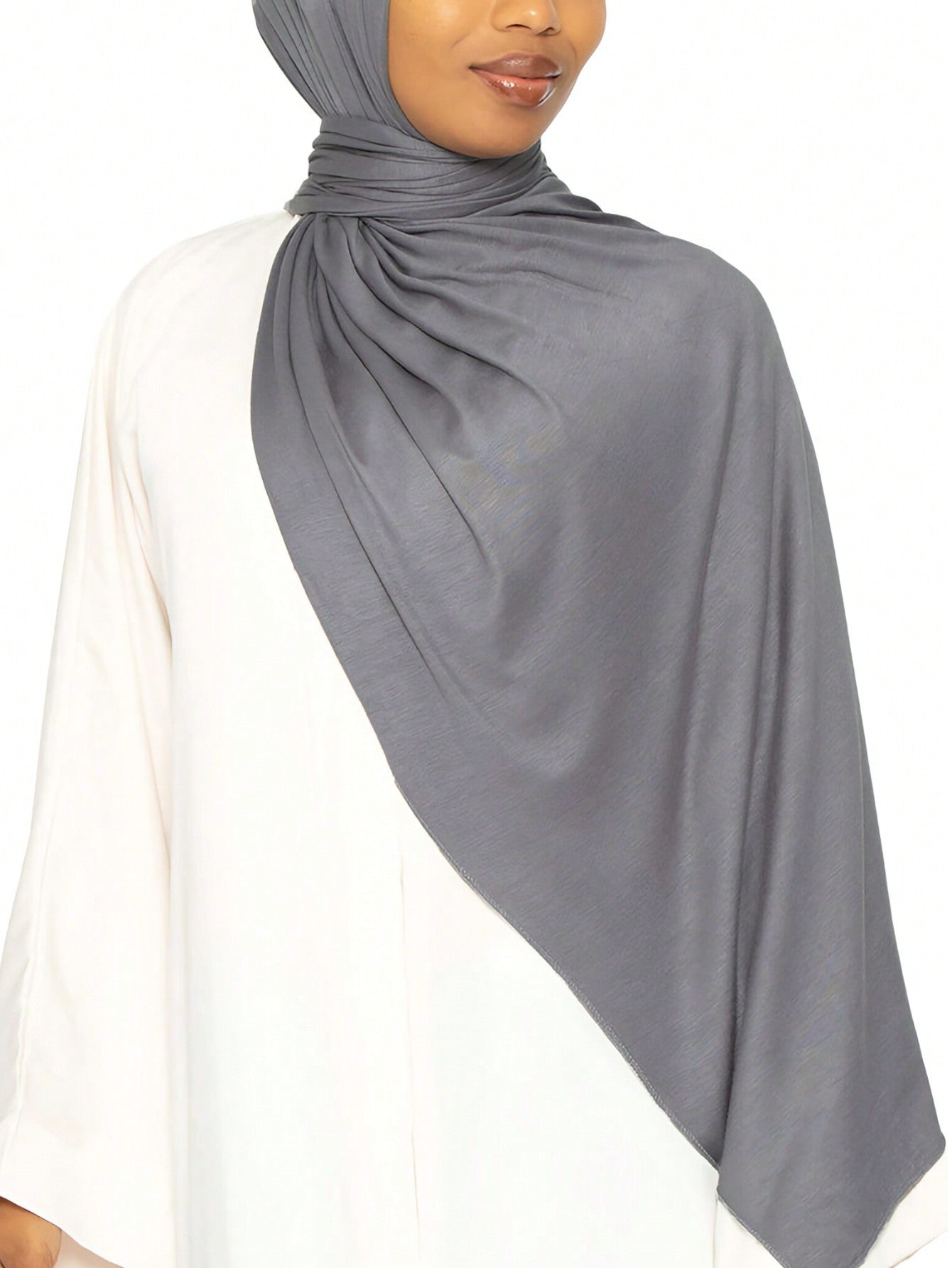 Soft Solid Color Jersey Hijab