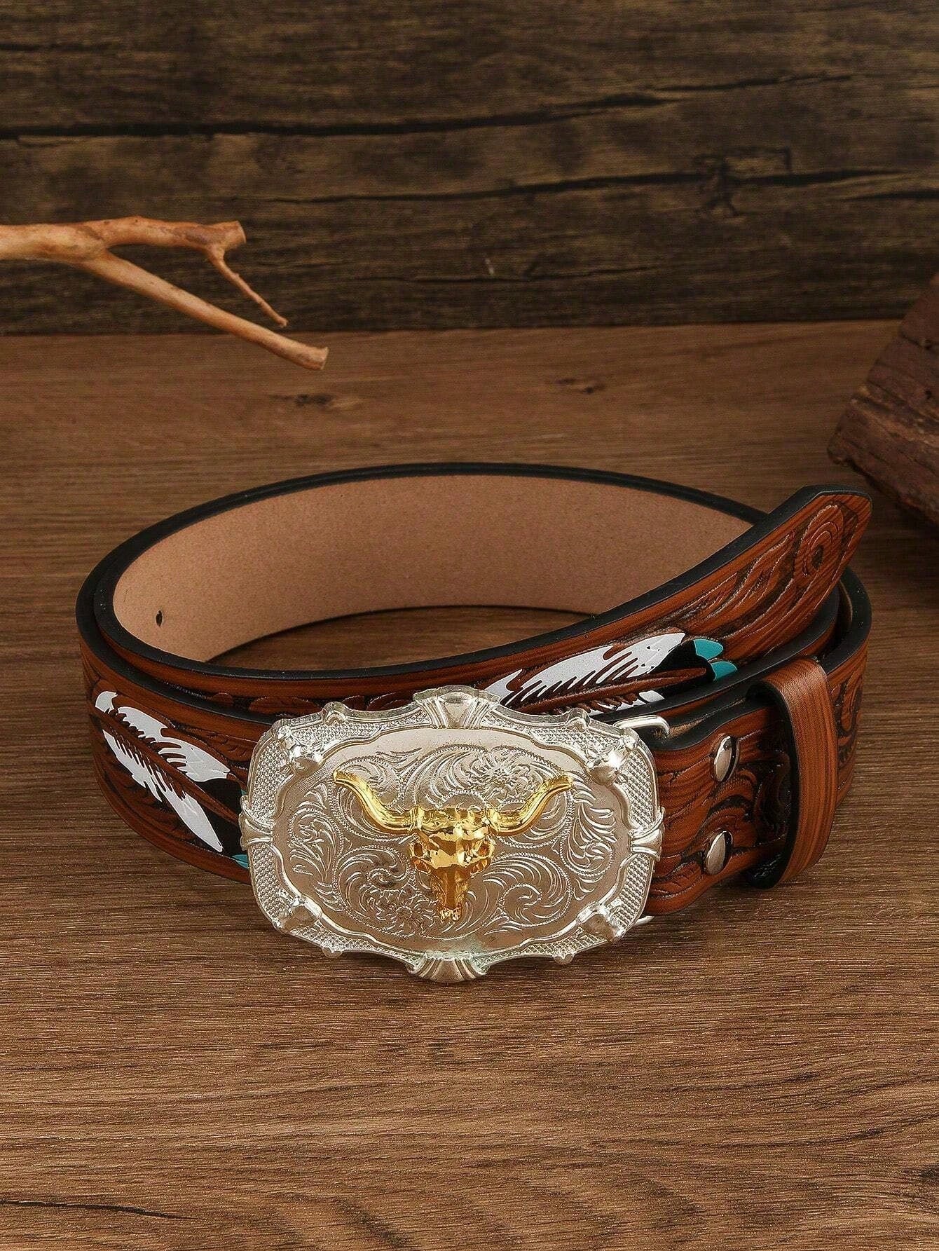 Vintage Western Cowboy Belt
