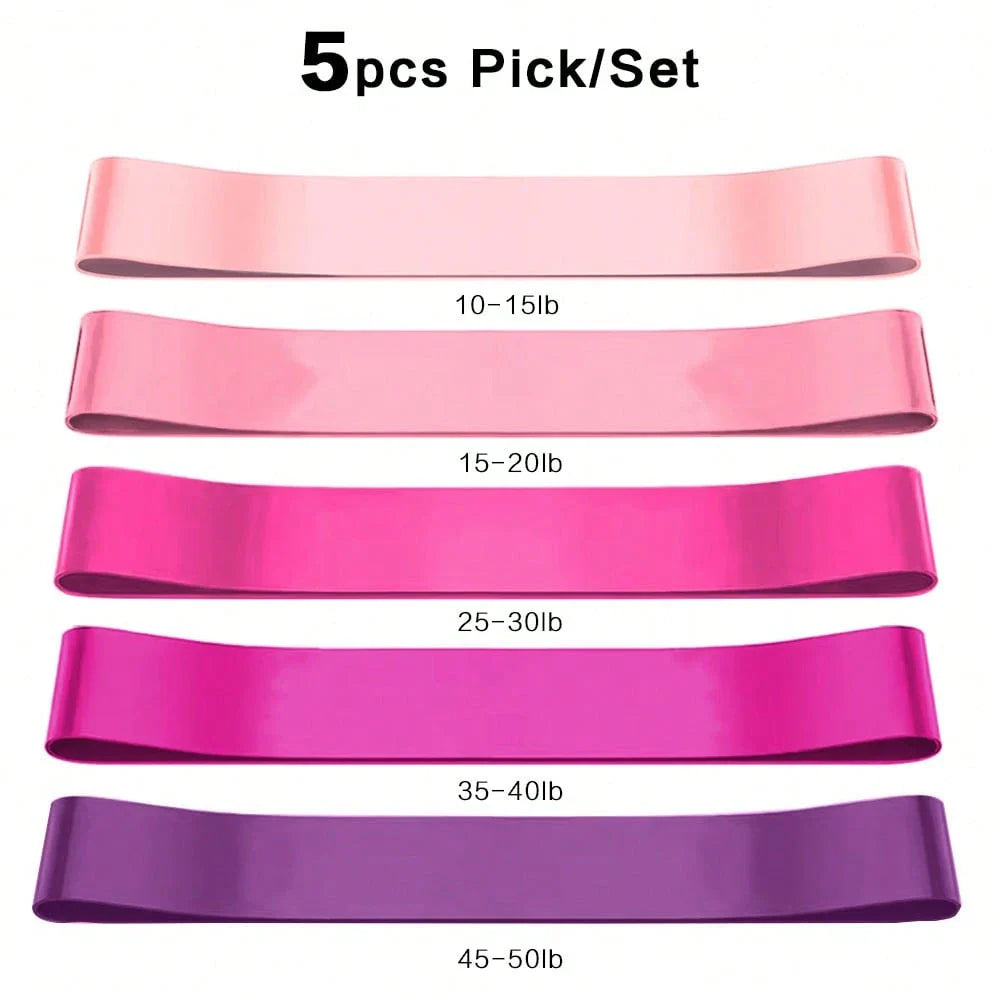 5pcs Resistance Bands Set