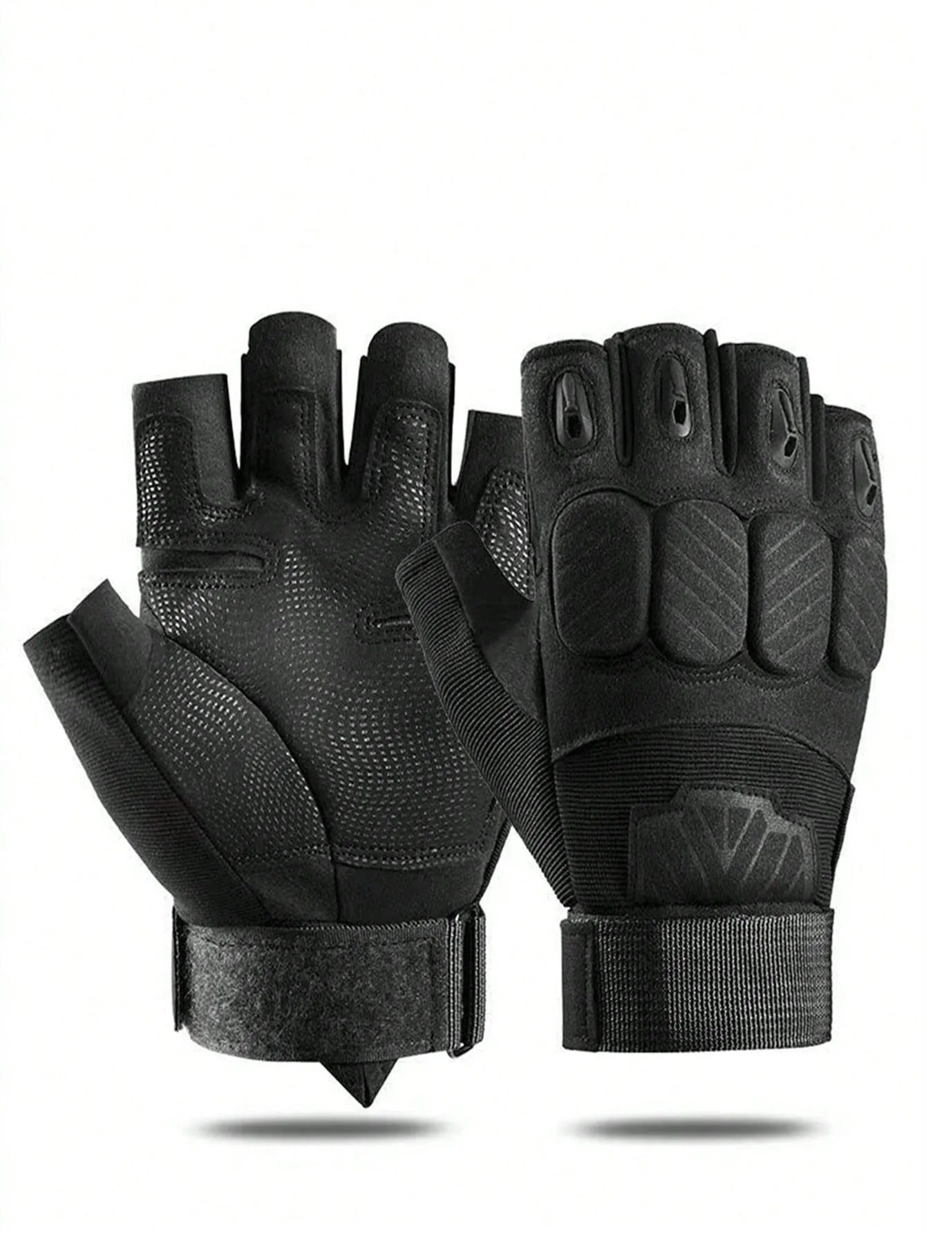 Sports Camo Half-Finger Gloves