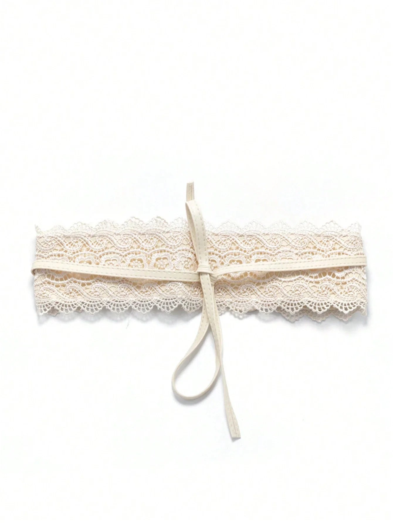 Women’s Lace Tie-Up Waist Belt