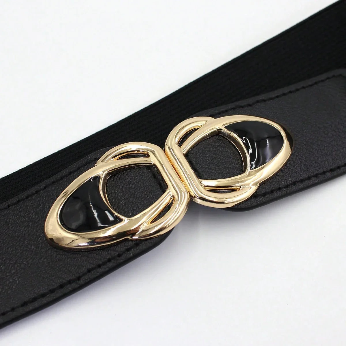 Women's Solid Color Elastic Belts