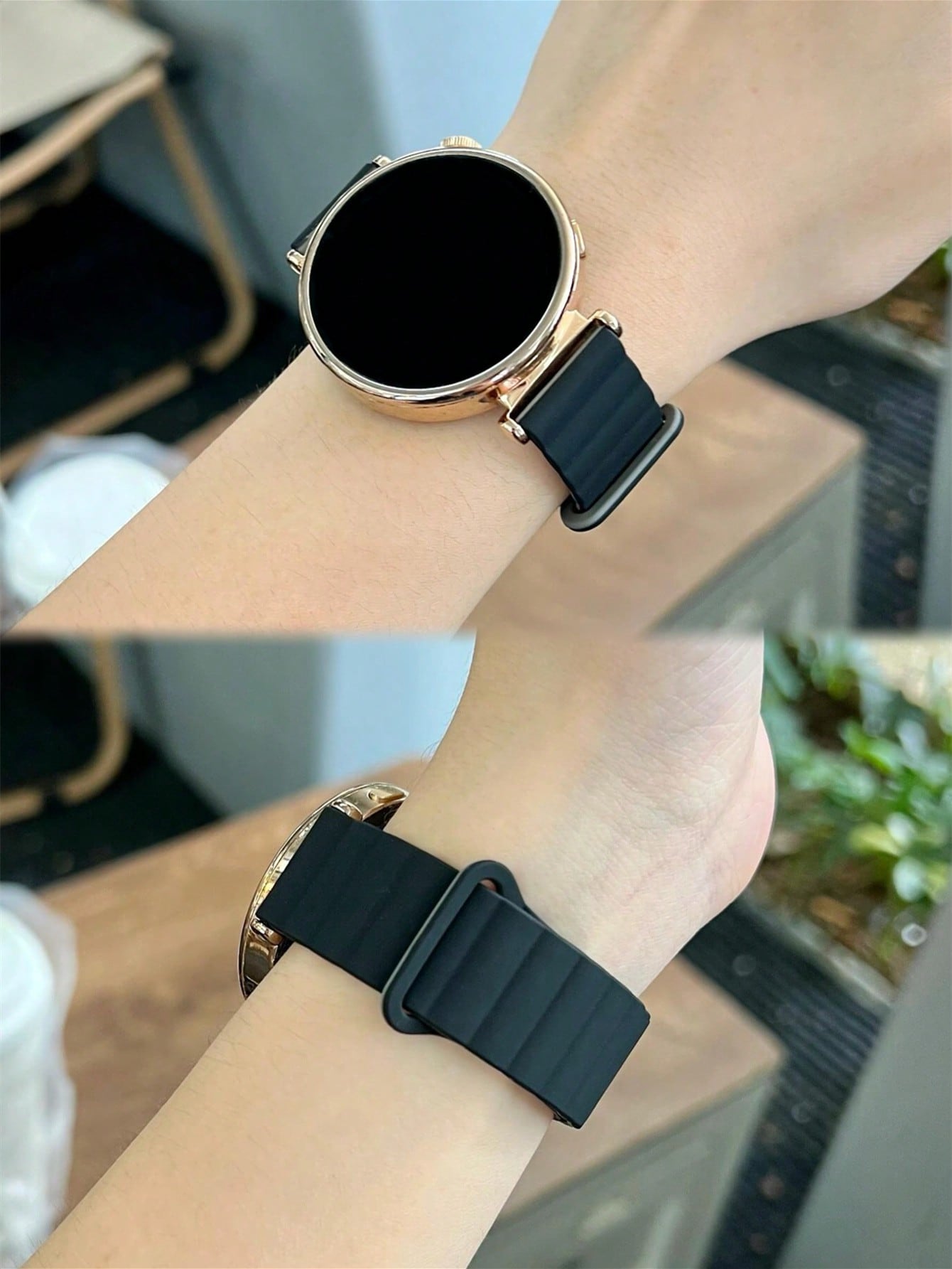 Silicone Magnetic Watch Band