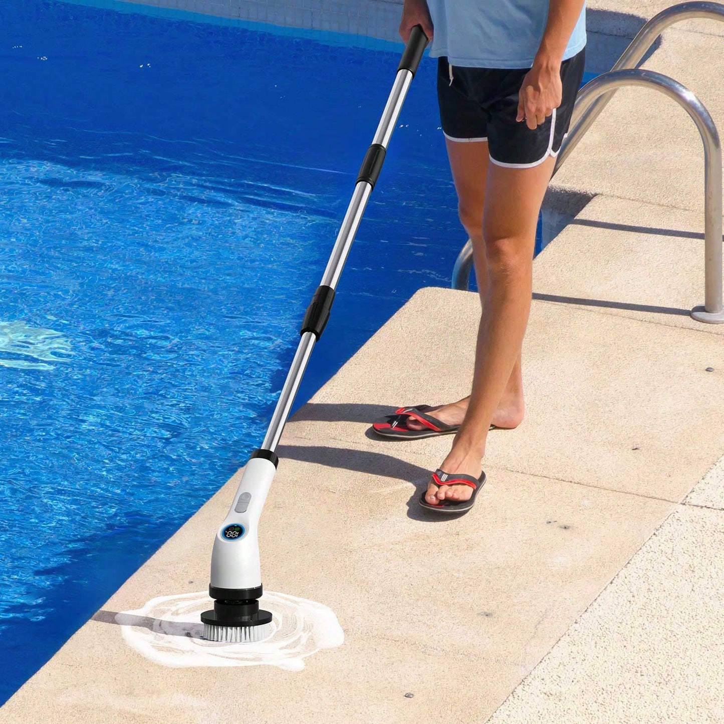 13-in-1 Electric Rotary Scrubber