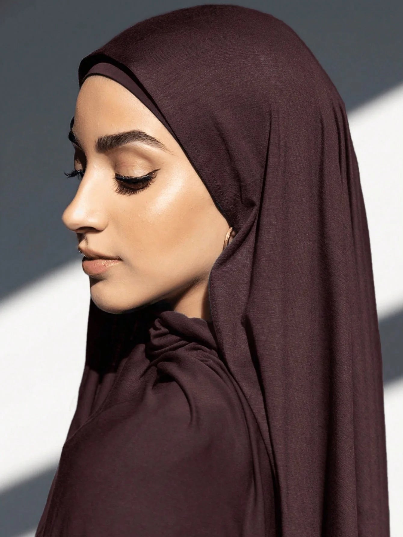 2PCS Jersey Hijab Undercap Set