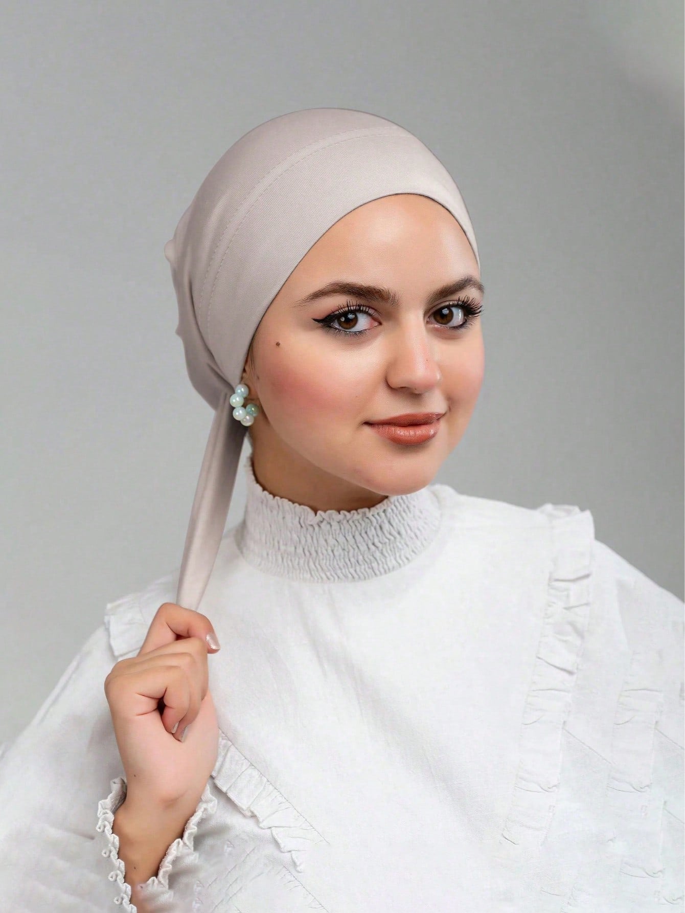 Solid Color Arabic Shawl Scarf