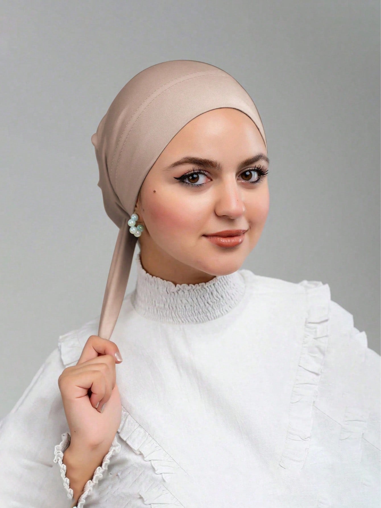Solid Color Arabic Shawl Scarf