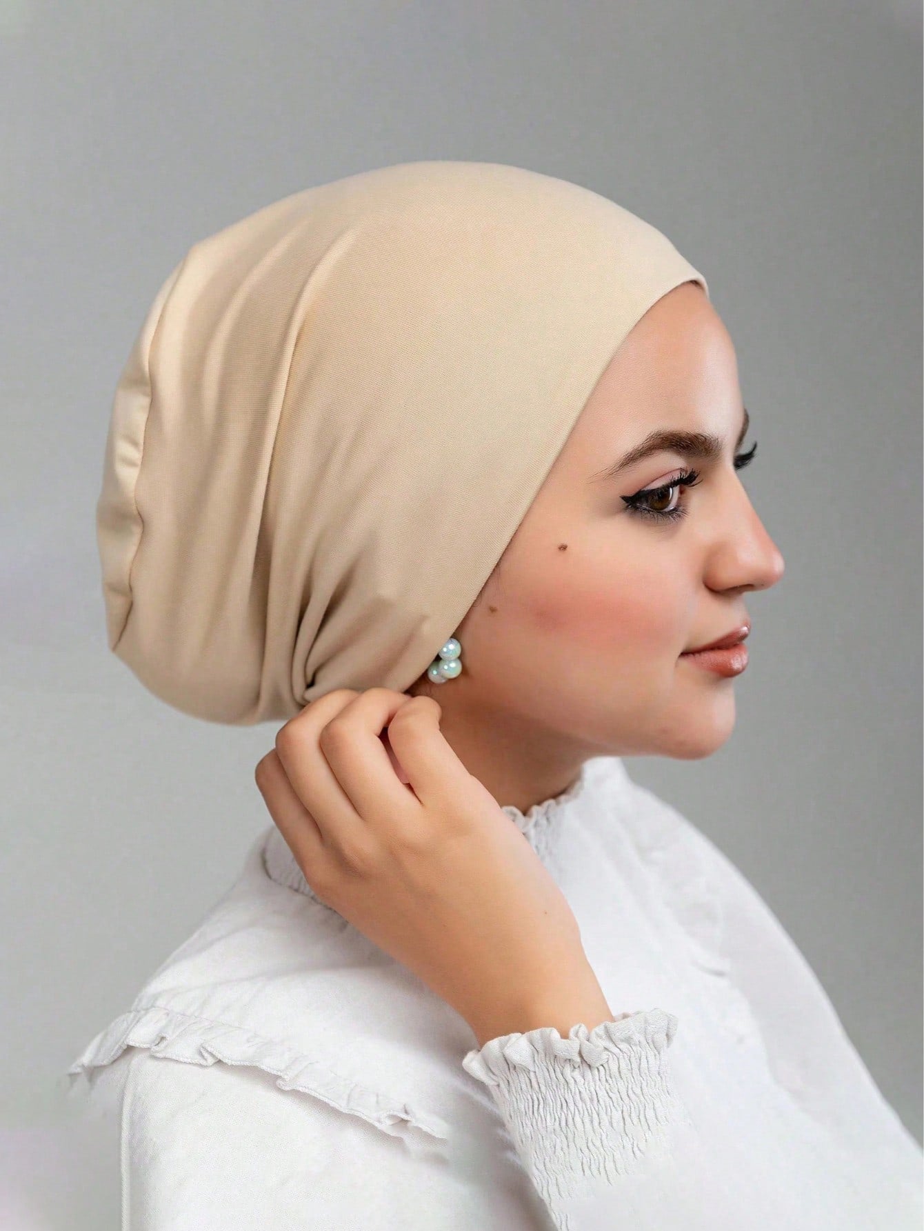 Solid Color Arabic Shawl Scarf