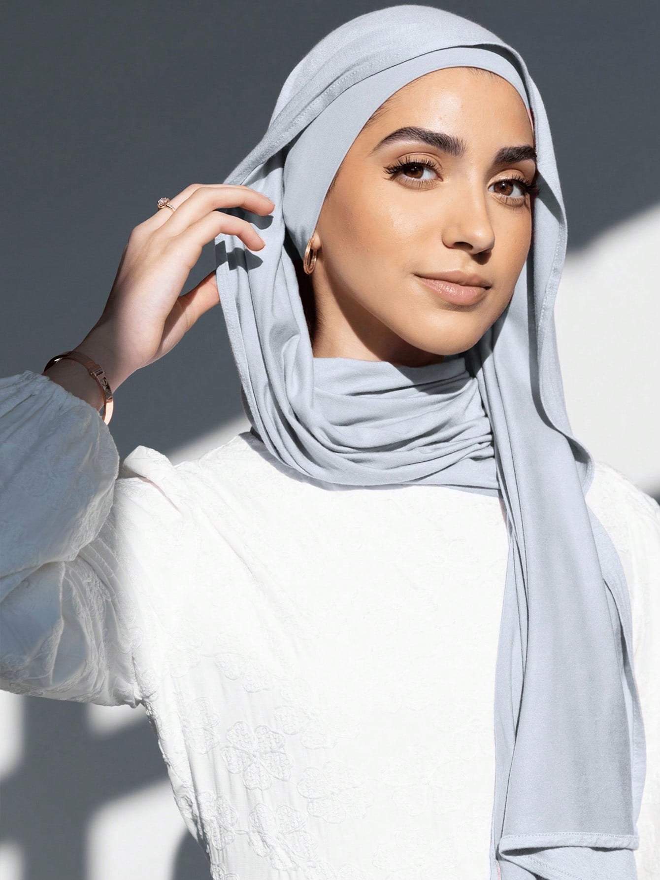 2PCS Jersey Hijab Underscarf Set