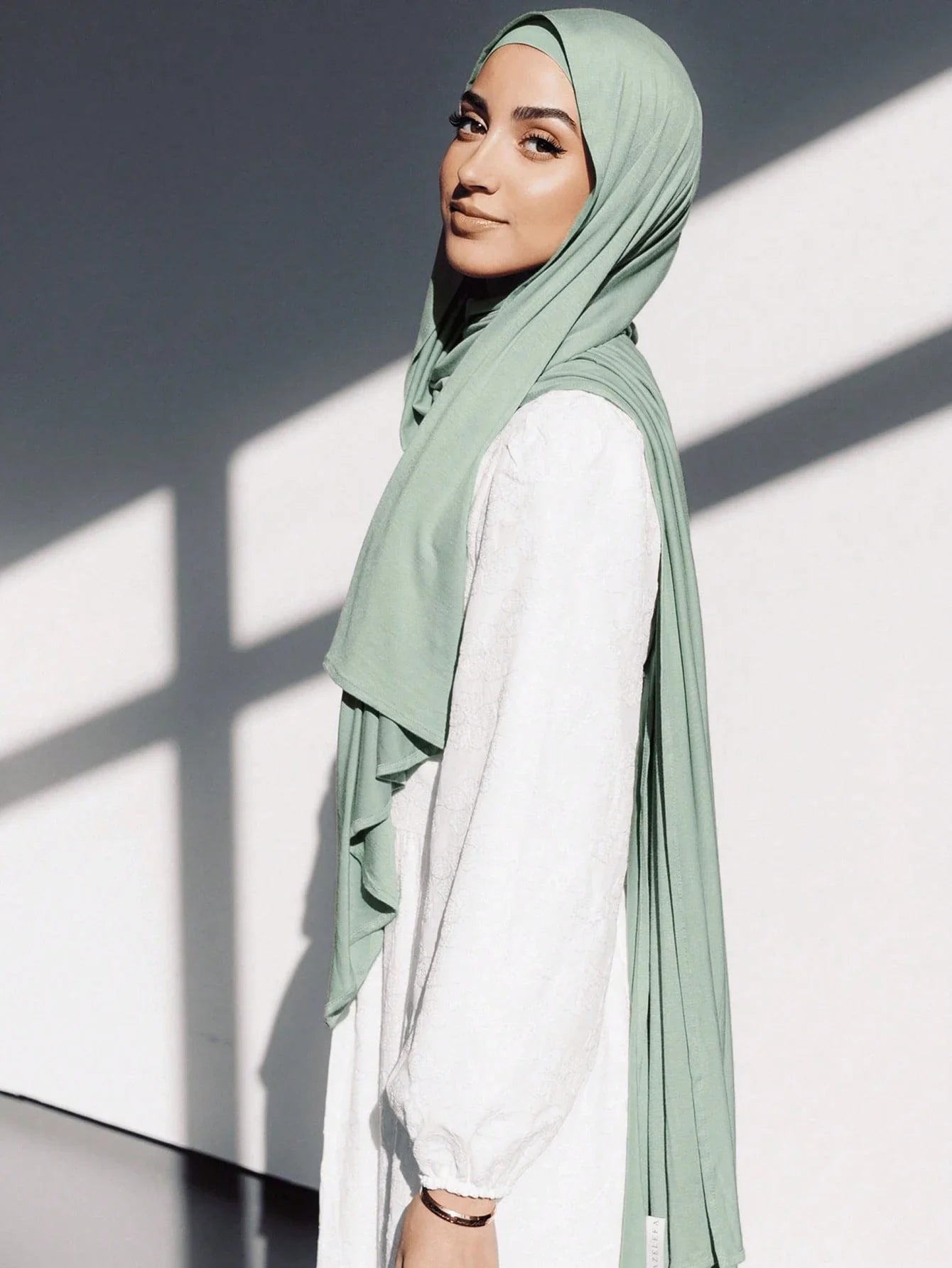 2PCS Jersey Hijab Undercap Set