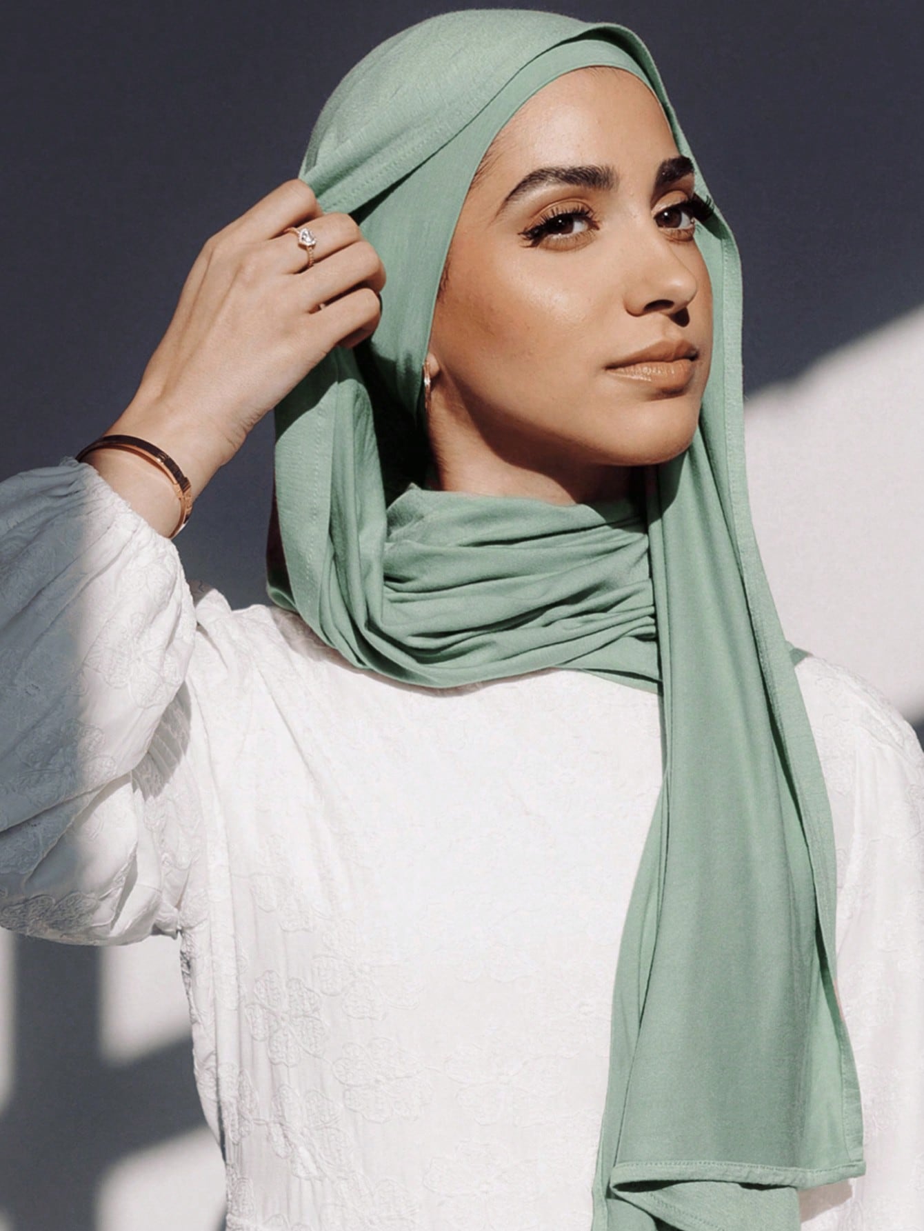 2PCS Jersey Hijab Underscarf Set