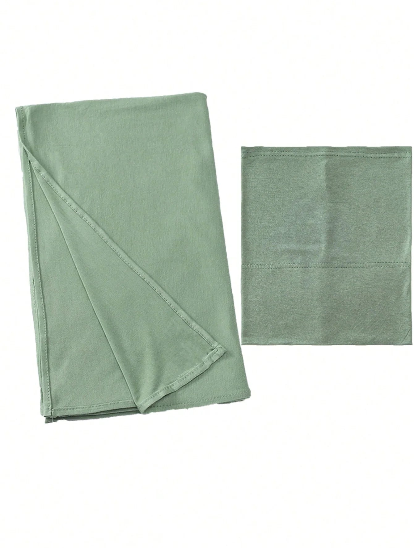 2PCS Jersey Hijab Undercap Set