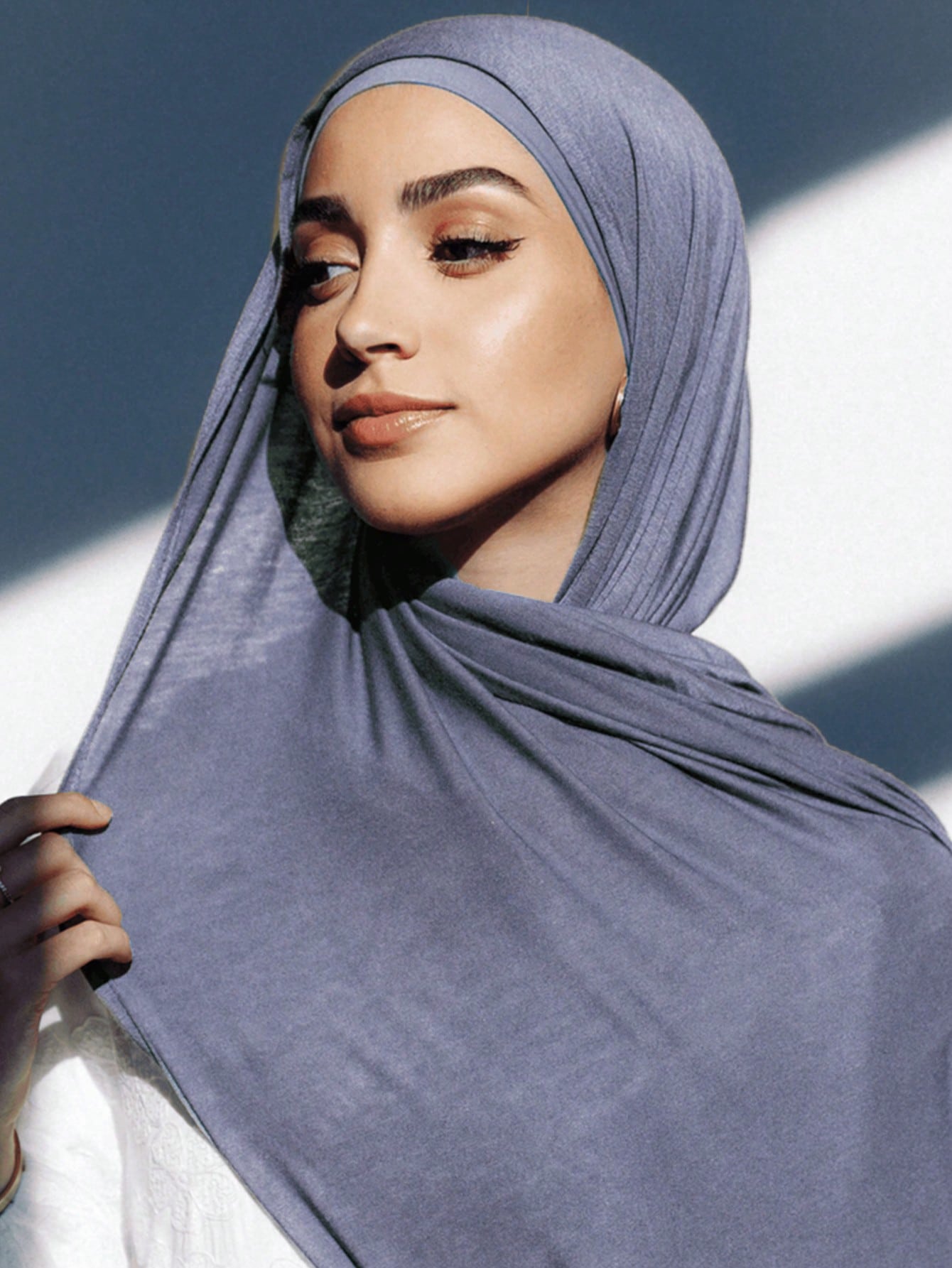 2PCS Jersey Hijab Undercap Set