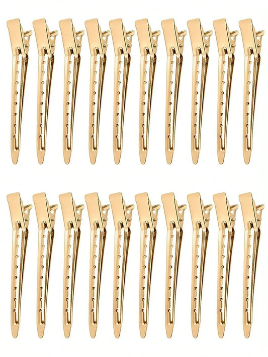 20pcs Metal Duck Alligator Hair Clips