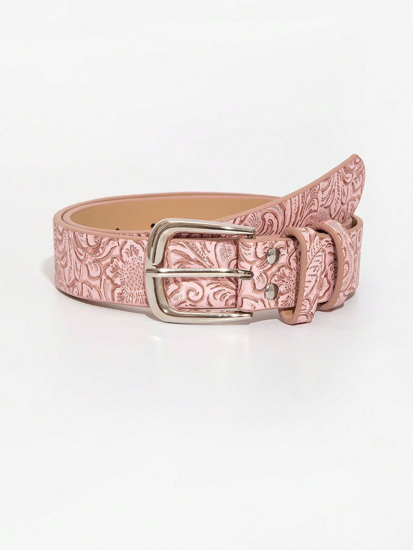 Vintage Square Buckle Belt