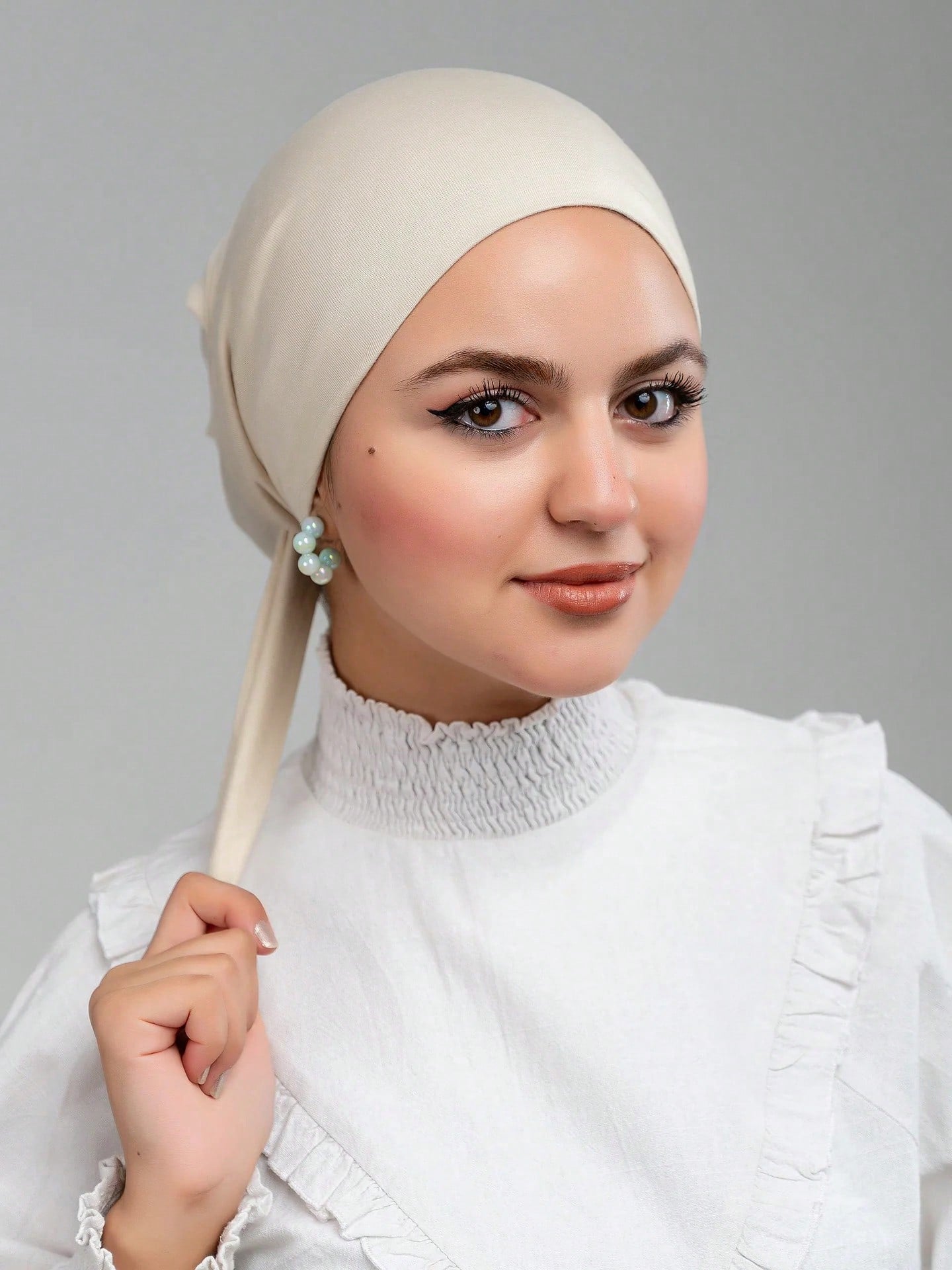 Solid Color Arabic Shawl Scarf