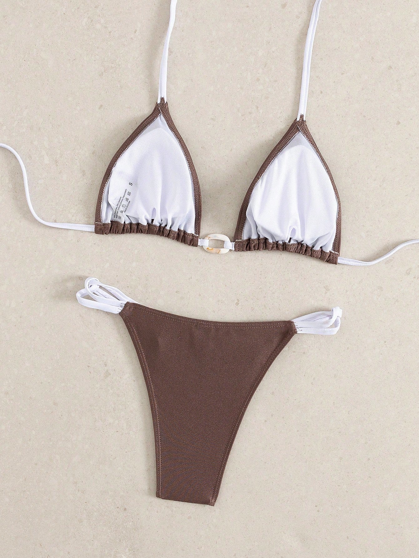 Tie-Dye Patchwork Bikini Set