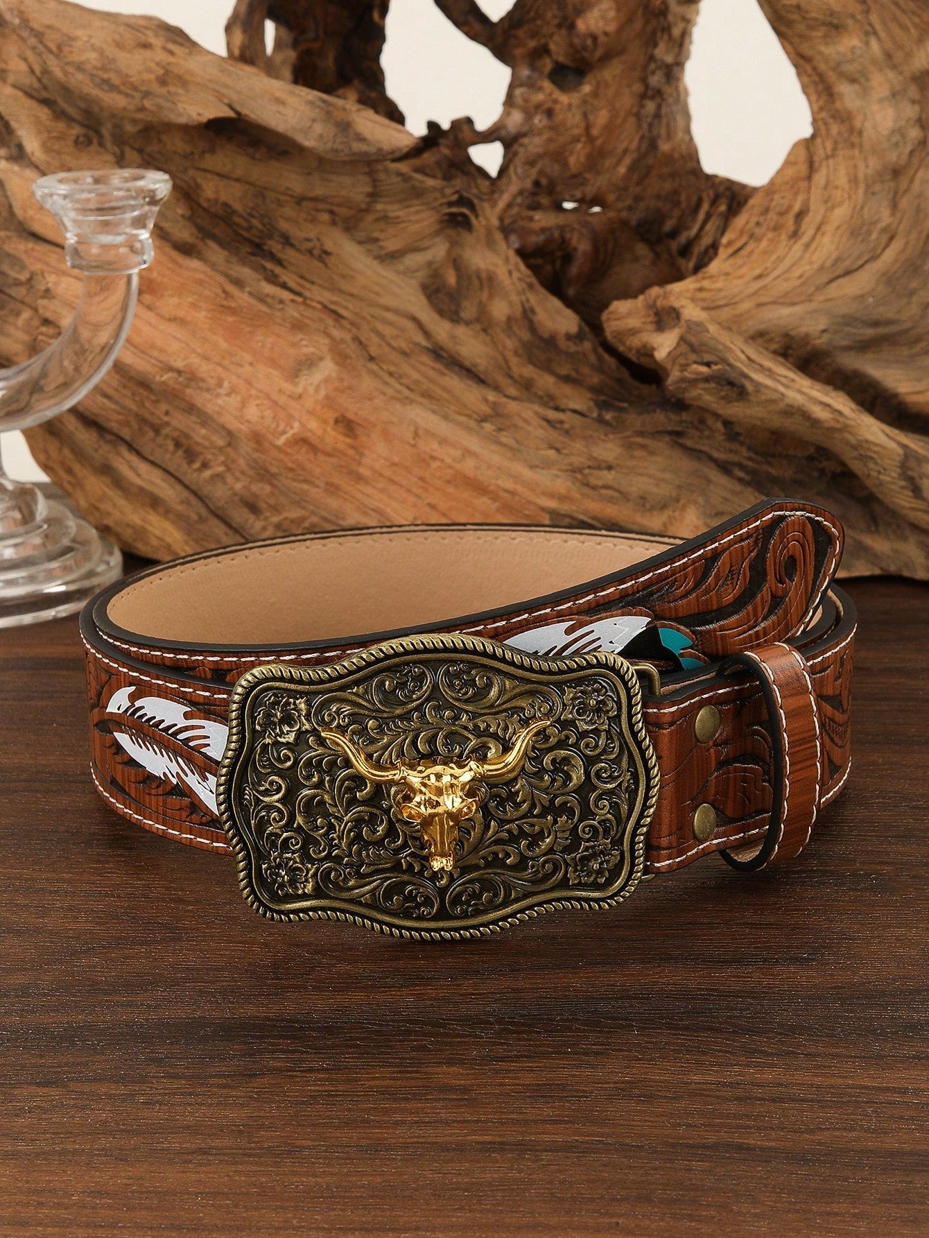 Western Vintage Boho Cowboy Belt