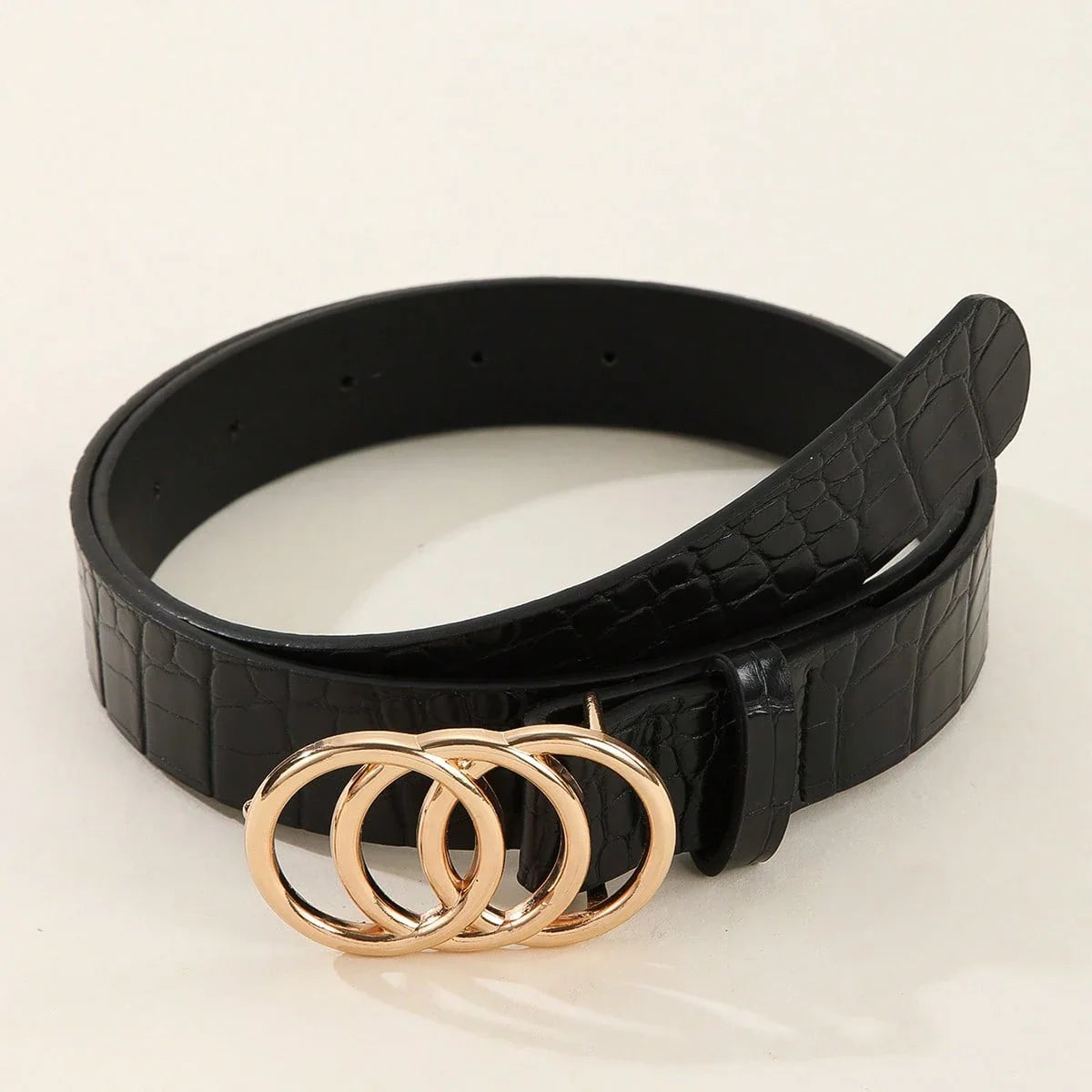 3PCS Plus Size PU Belts