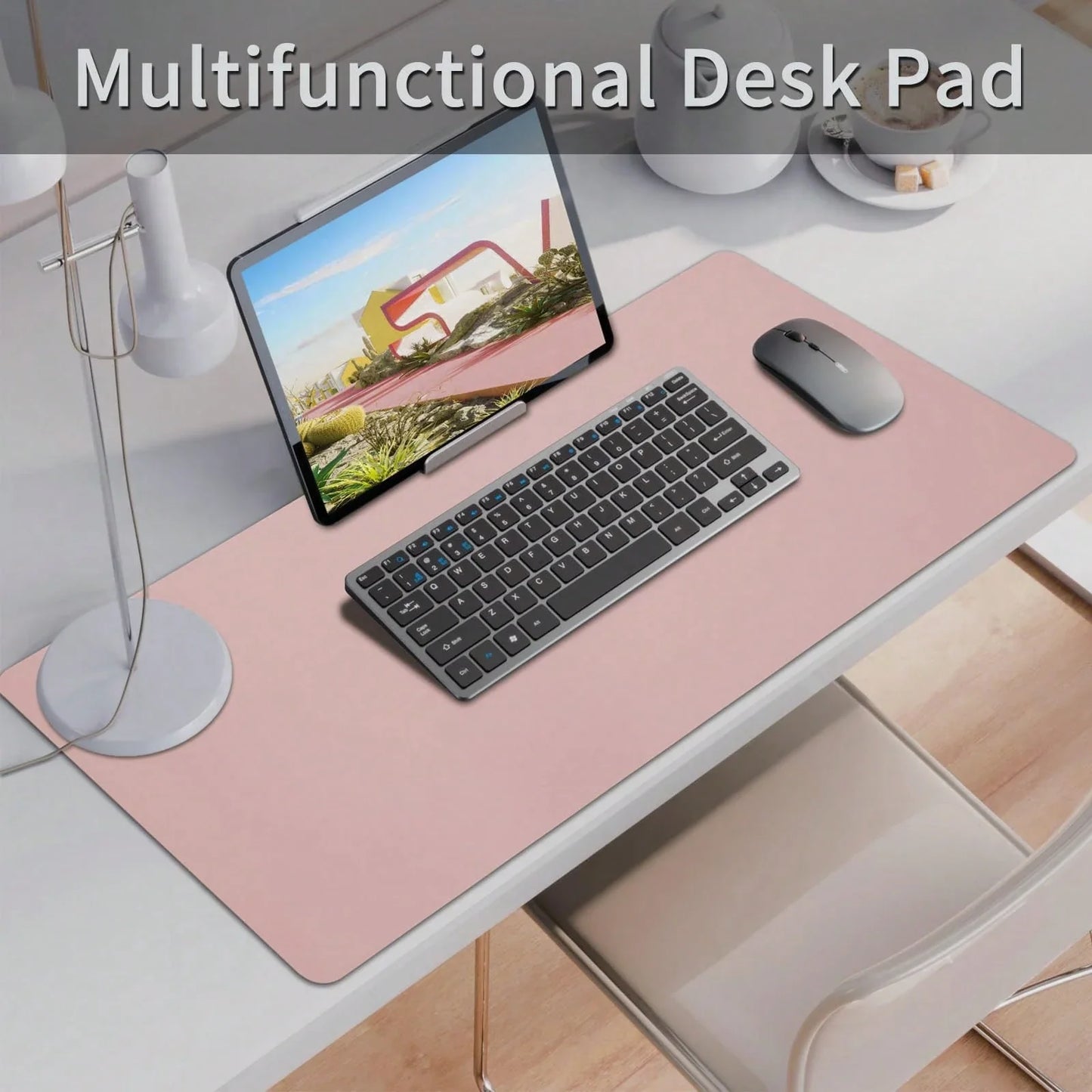 Super Large Pink Desk Pad